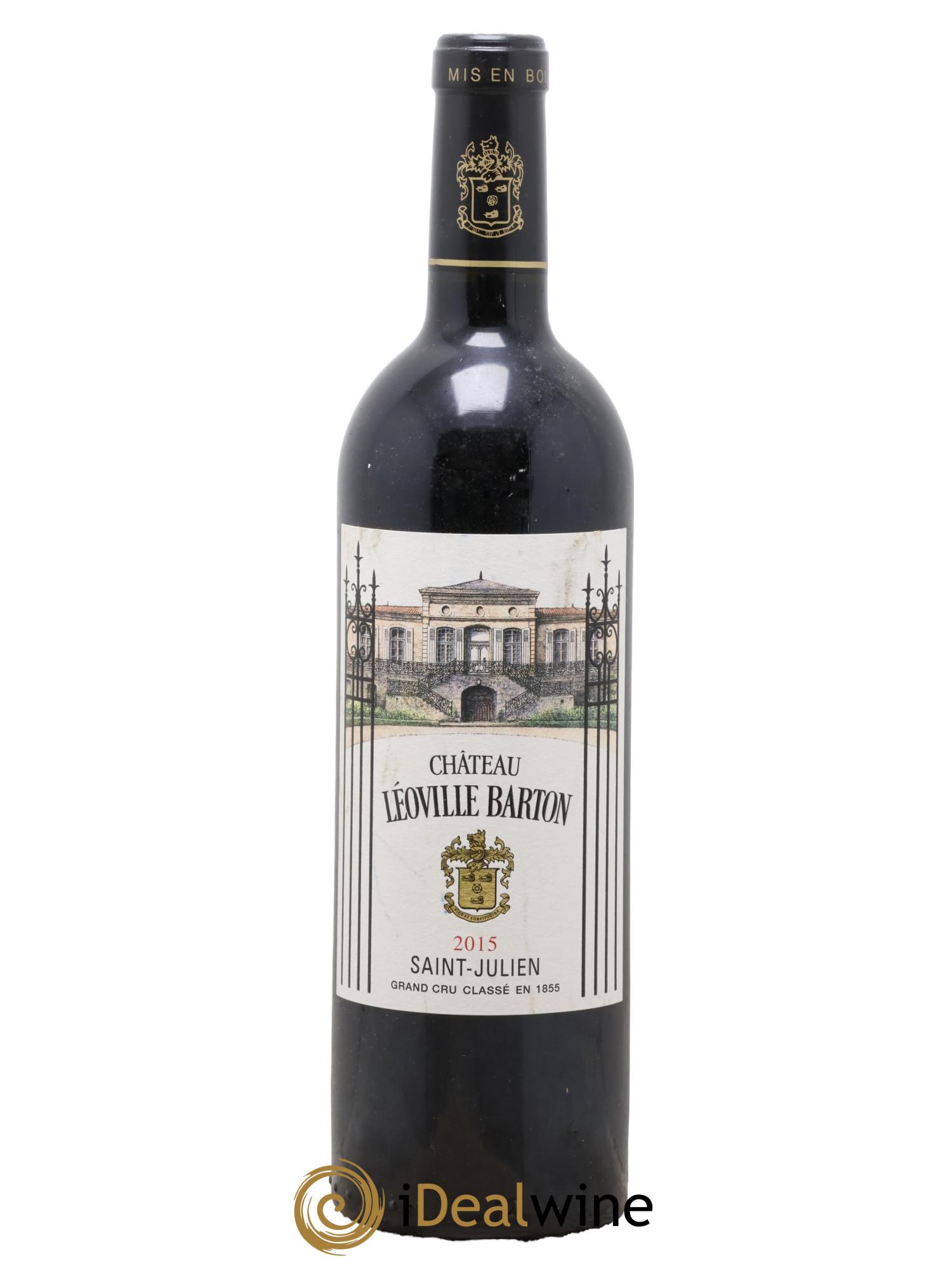 Château Léoville Barton 2ème Grand Cru Classé 2015 - Posten von 1 Flasche - 0
