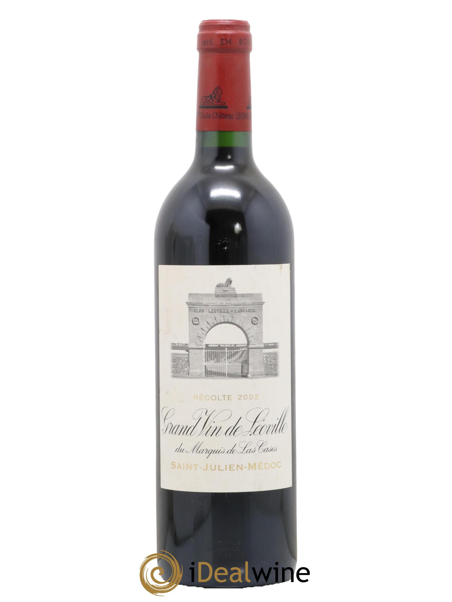 Château Léoville Las Cases 2ème Grand Cru Classé 2002 - Lot de 1 bouteille - 0