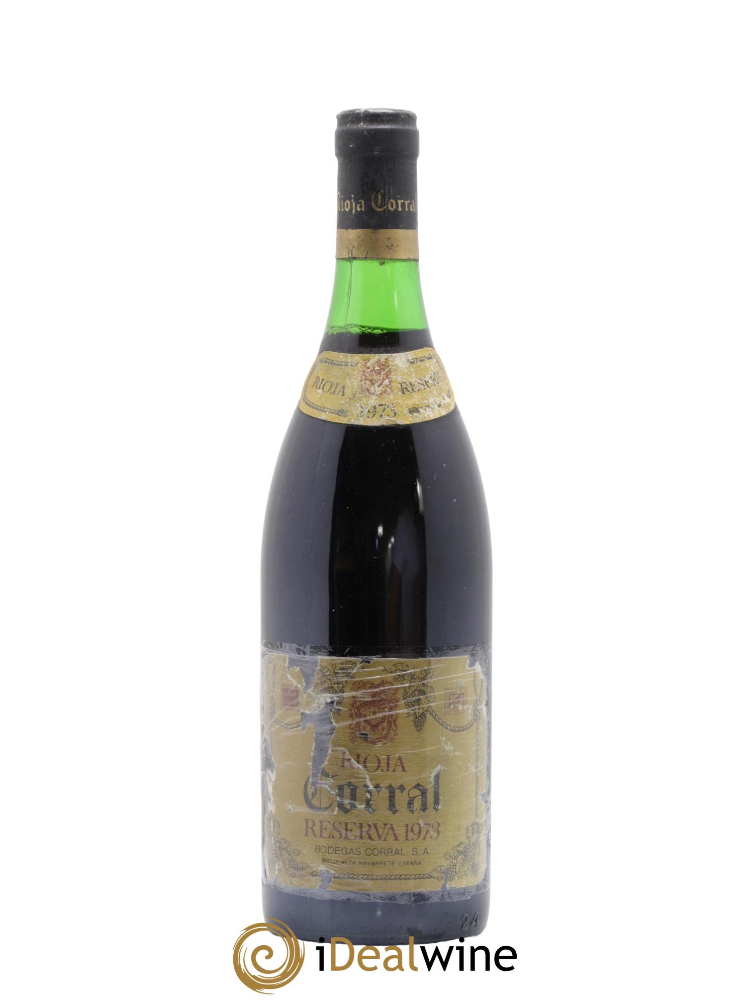 Rioja DOCA Reserva Corral 1973 - Lot of 1 bottle - 0