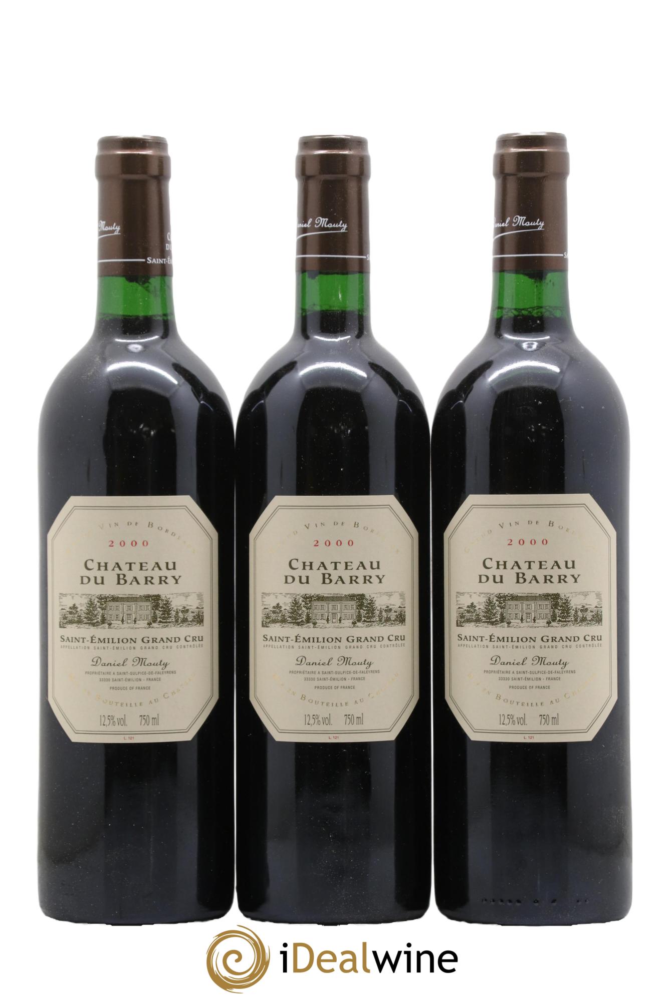 Saint-Émilion Grand Cru Château du Barry 2000 - Lotto di 12 bottiglie - 4