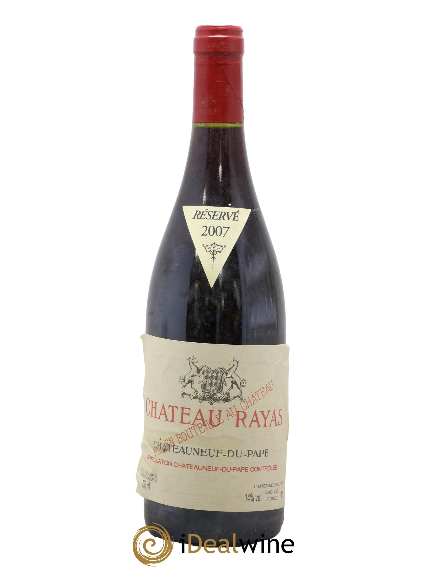 Châteauneuf-du-Pape Château Rayas Emmanuel Reynaud 2007 - Posten von 1 Flasche - 0