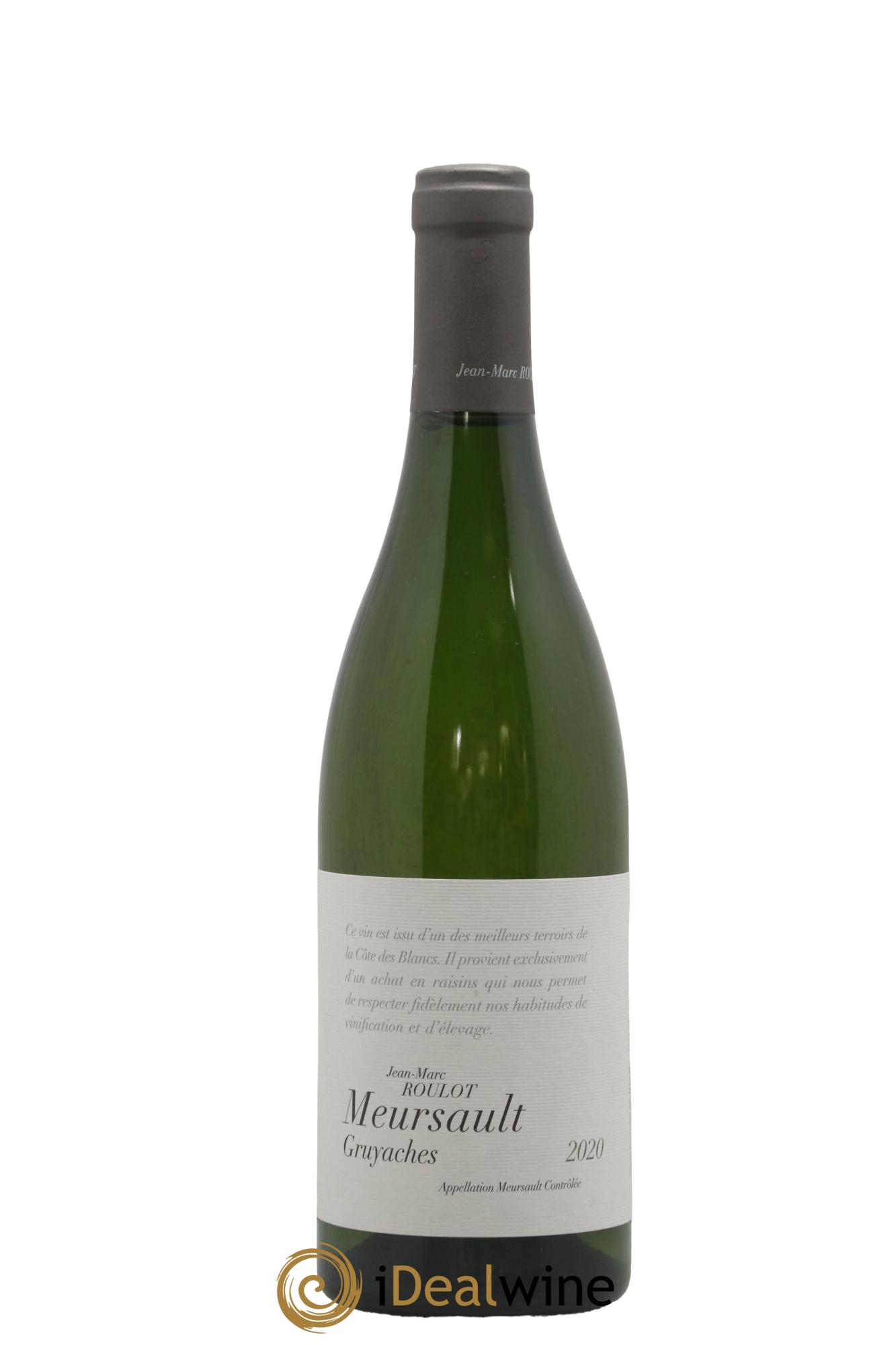 Meursault Gruyaches Jean-Marc Roulot 2020 - Lot de 1 bouteille - 0