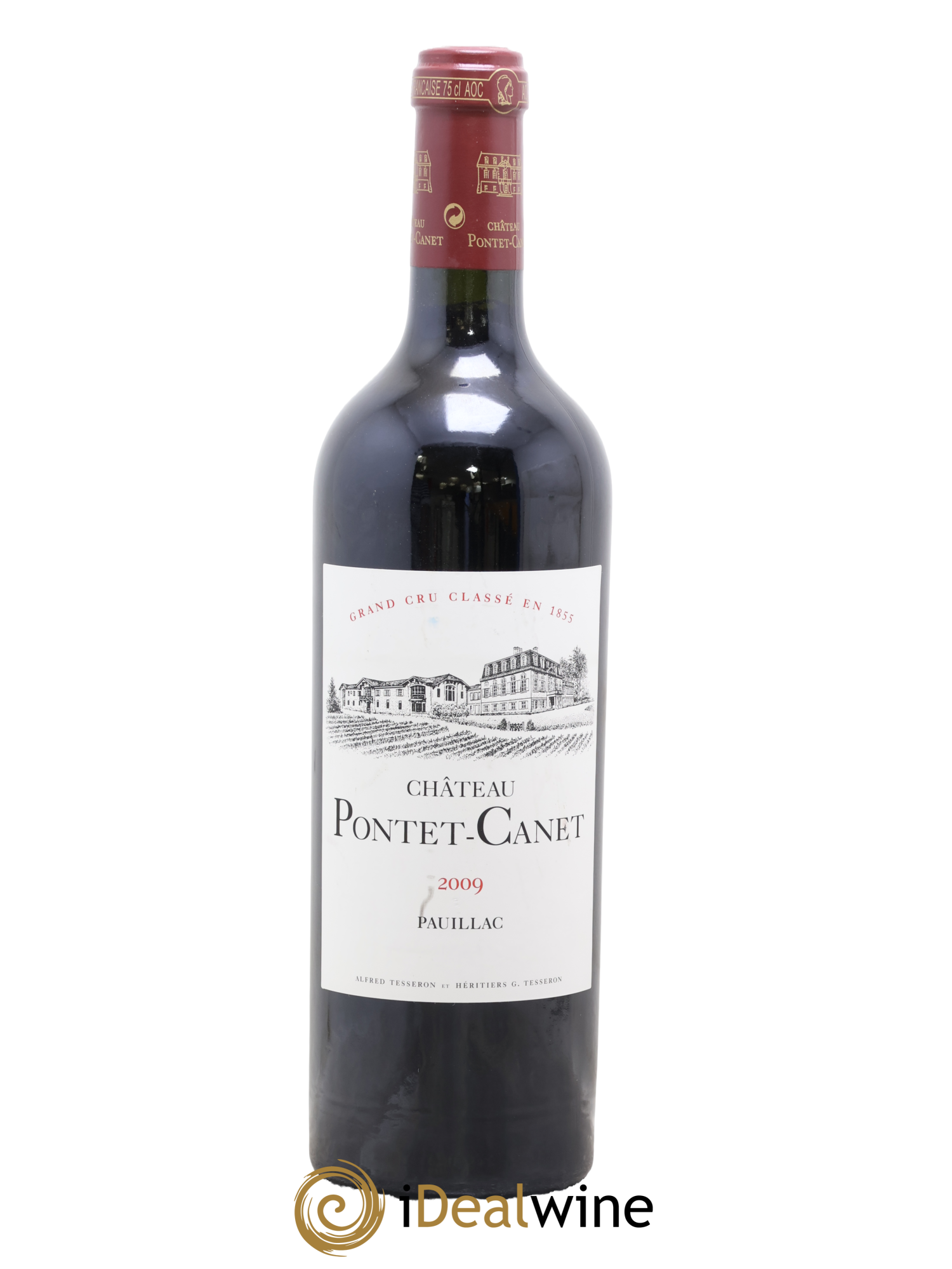 Château Pontet Canet 5ème Grand Cru Classé 2009 - Lot de 1 bouteille - 0