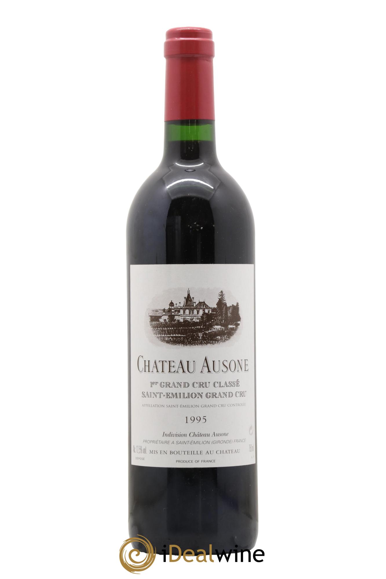 Château Ausone 1er Grand Cru Classé A 1995 - Lot de 1 bouteille - 0