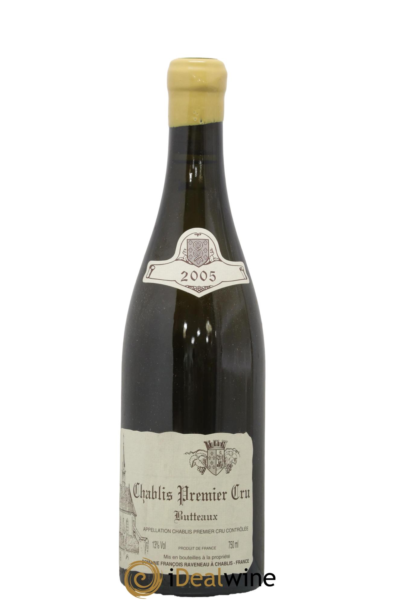 Chablis 1er Cru Butteaux Raveneau (Domaine) 2005 - Lot de 1 bouteille - 0