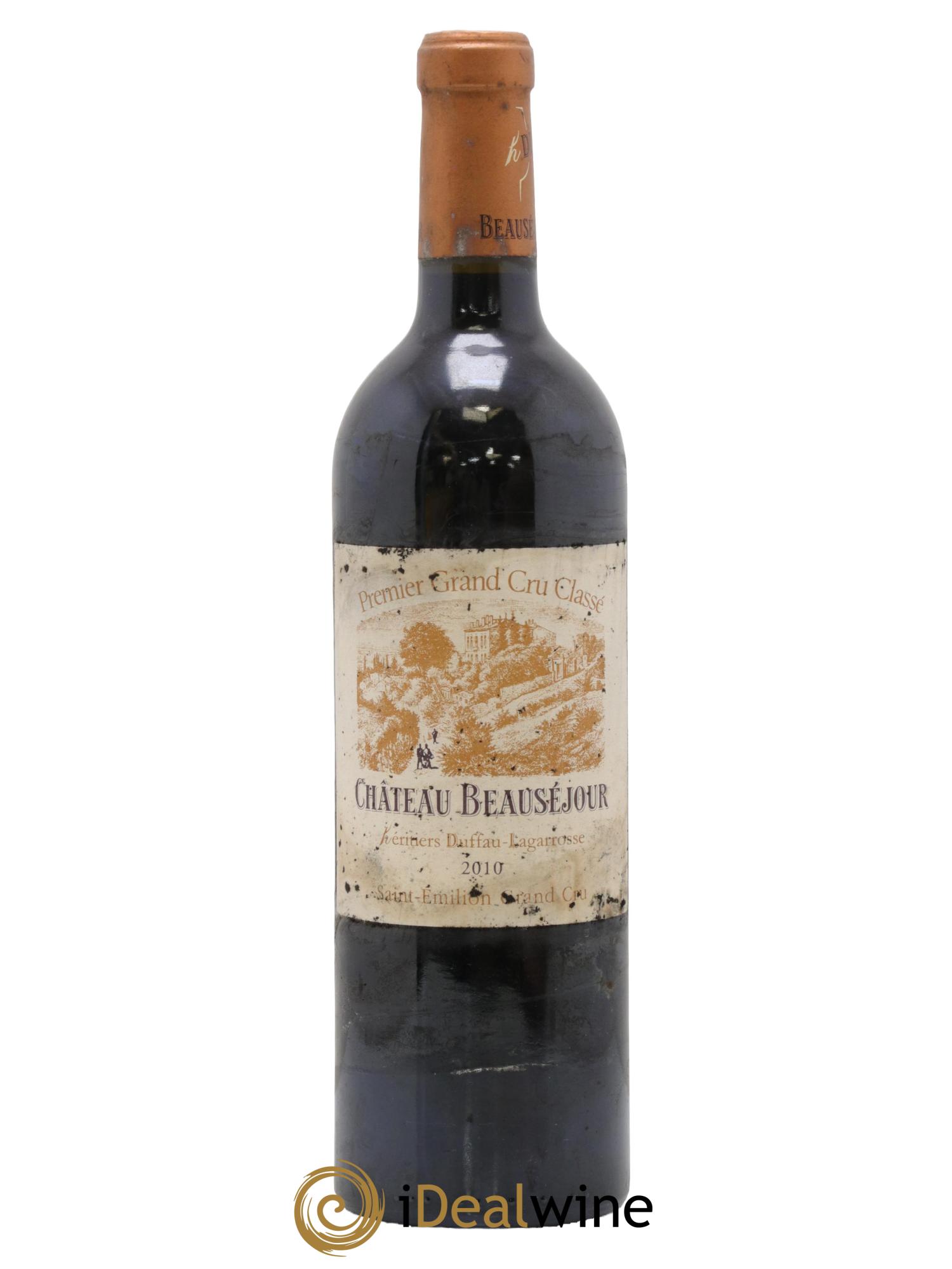 Château Beauséjour (Duffau-Lagarrosse) 1er Grand Cru Classé B 2010 - Lot de 1 bouteille - 0