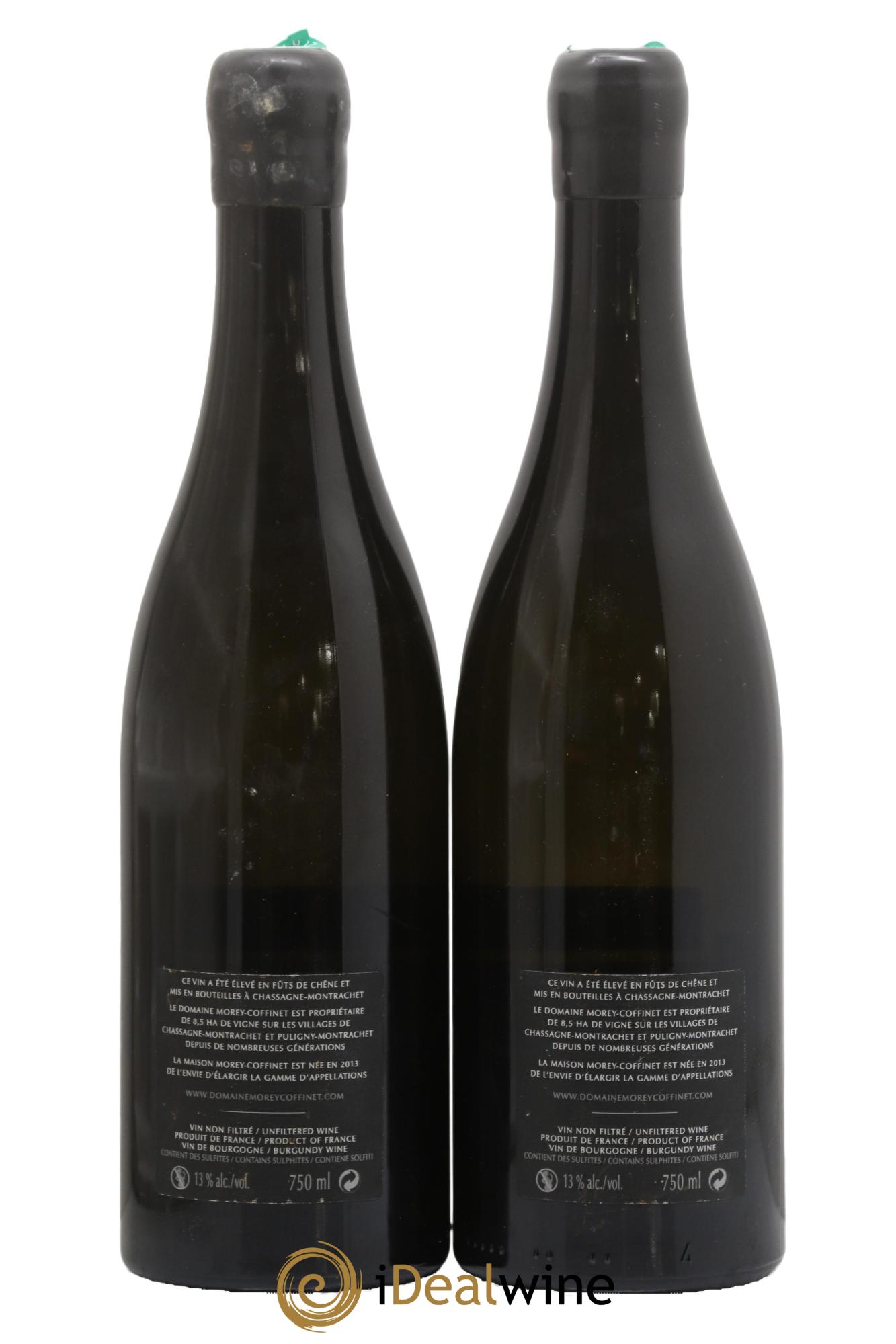Chassagne-Montrachet 1er Cru Blanchot Dessus Morey-Coffinet (Domaine) 2017 - Lot de 2 bouteilles - 1
