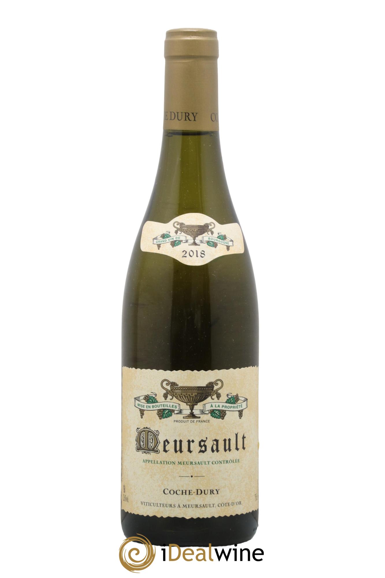Meursault Coche Dury (Domaine) 2018 - Lot de 1 bouteille - 0