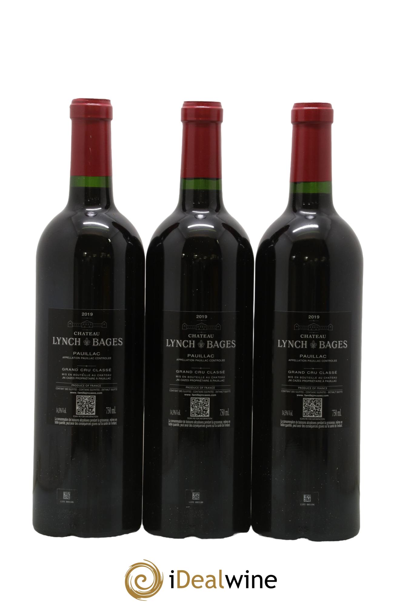 Château Lynch Bages 5ème Grand Cru Classé 2019 - Posten von 6 Flaschen - 4