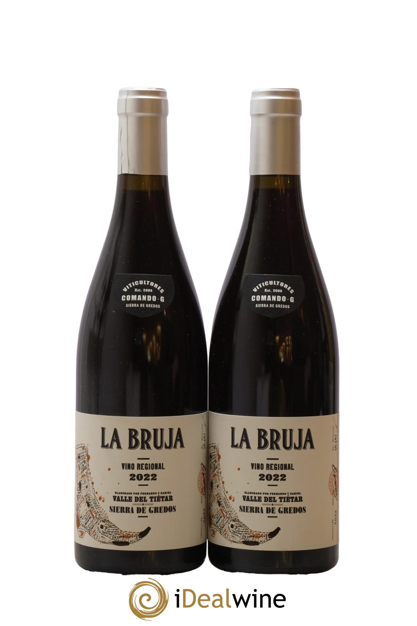 Vinos de Madrid DO Comando G La Bruja de Rozas 2022 - Lot de 2 bouteilles - 0