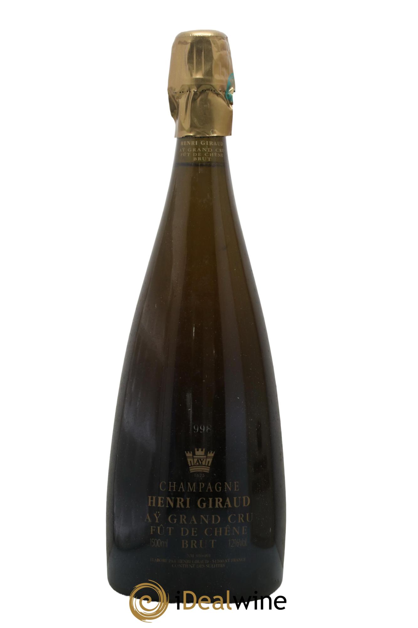 Aÿ Grand Cru Brut Fût de Chêne Henri Giraud 1998 - Lot of 1 magnum - 1