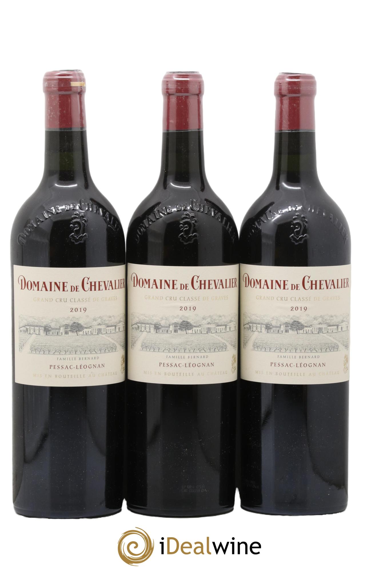 Domaine de Chevalier Cru Classé de Graves 2019 - Lot de 3 bouteilles - 0