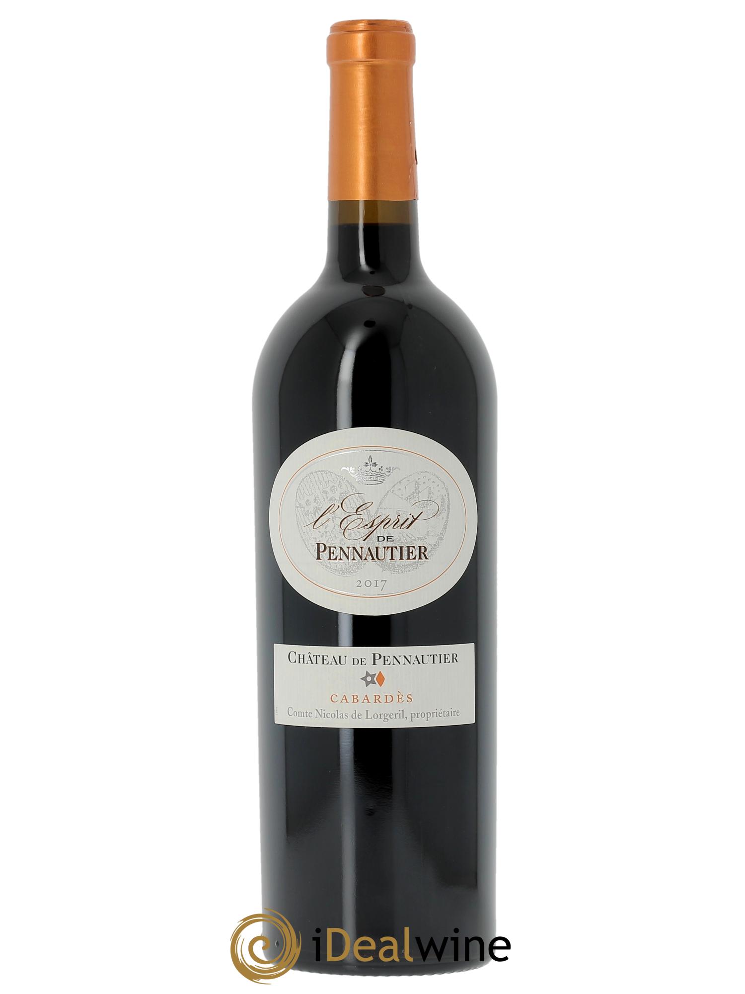 Cabardès L'Esprit de Pennautier Maison Lorgeril (OWC if 6 bts) 2017 - Lot of 1 bottle - 0