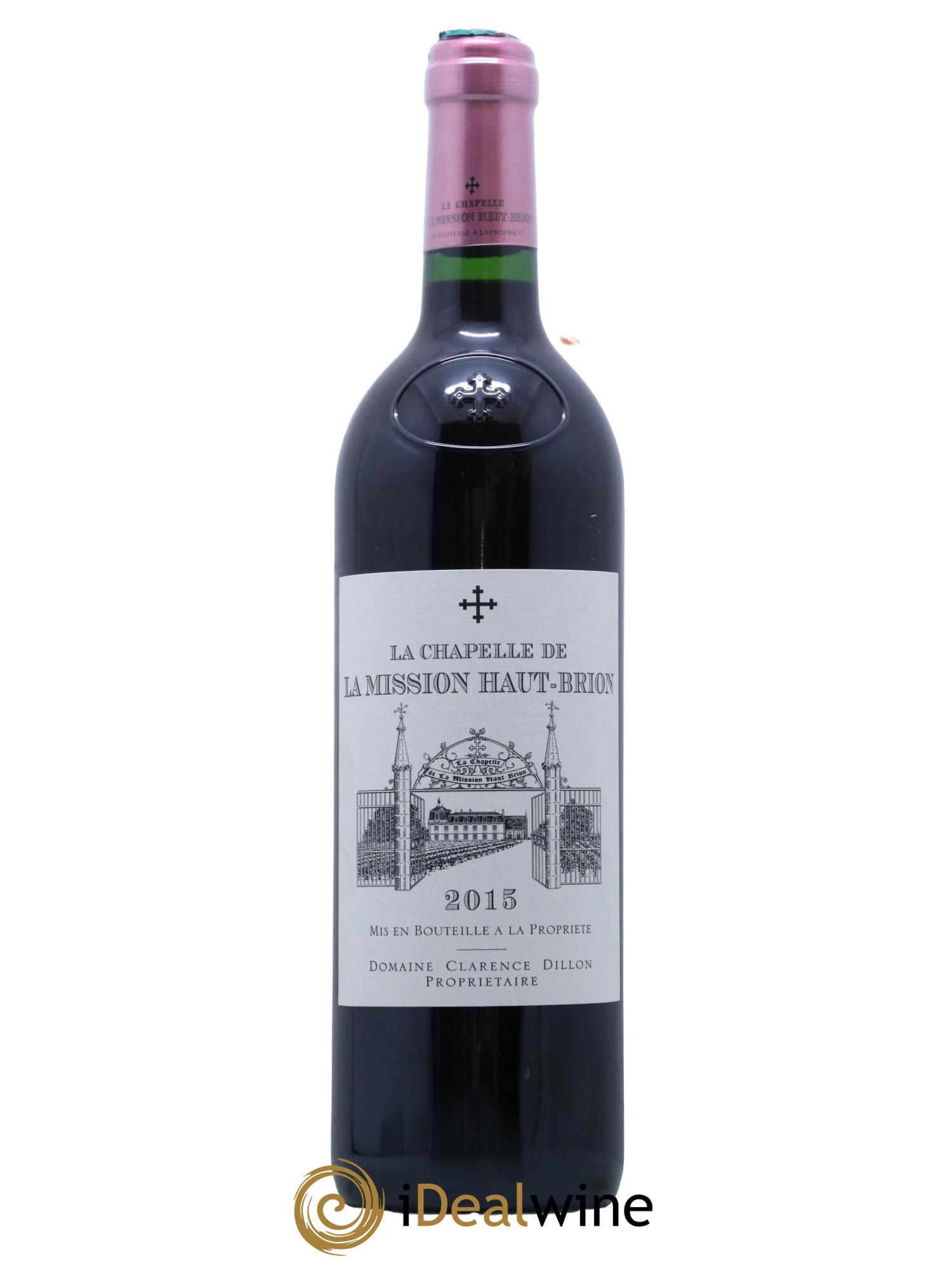 La Chapelle de La Mission Haut-Brion Second Vin 2015 - Lot de 1 bouteille - 0