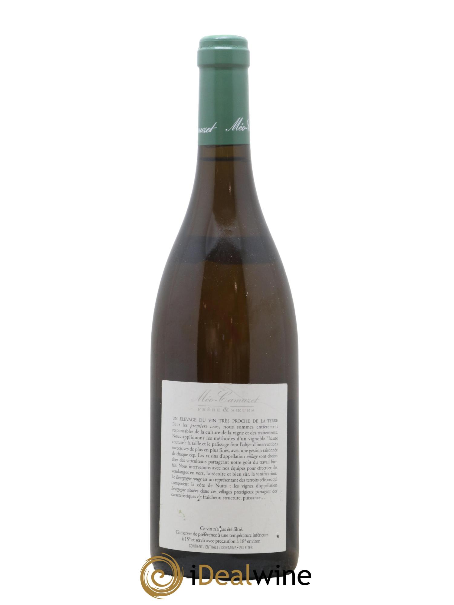 Corton-Charlemagne Grand Cru Méo-Camuzet (Frère & Soeurs) 2012 - Lot de 1 bouteille - 1
