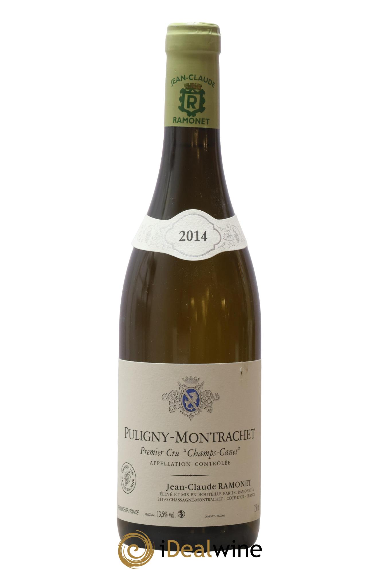 Puligny-Montrachet 1er Cru Champs Canet Ramonet (Domaine) 2014 - Posten von 1 Flasche - 0