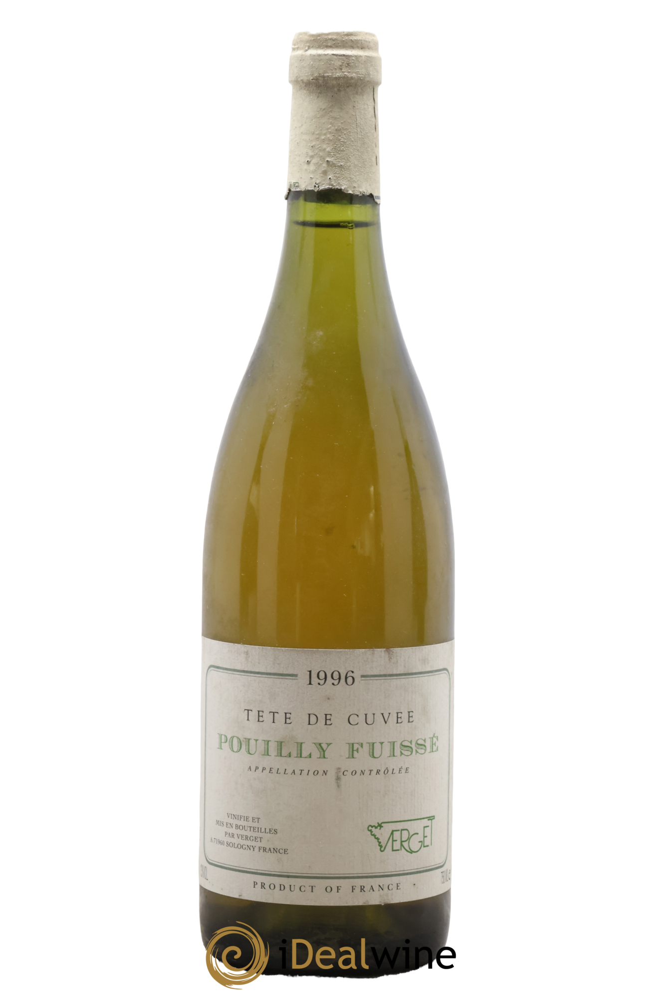 Pouilly-Fuissé Tête De Cuvee Verget 1996 - Lot of 1 bottle - 0
