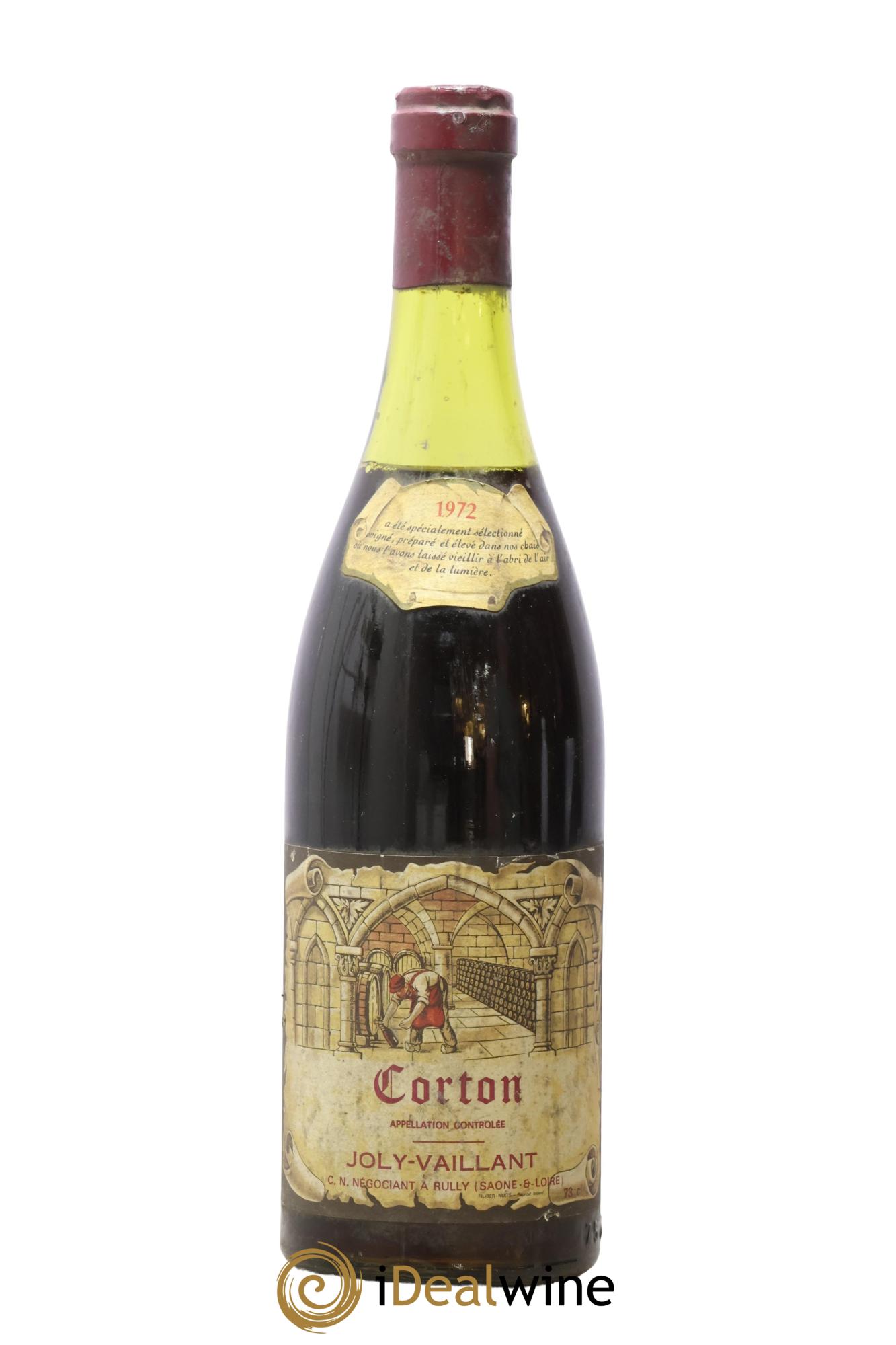 Corton Grand Cru Joly-Vaillant 1972 - Lot de 1 bouteille - 0