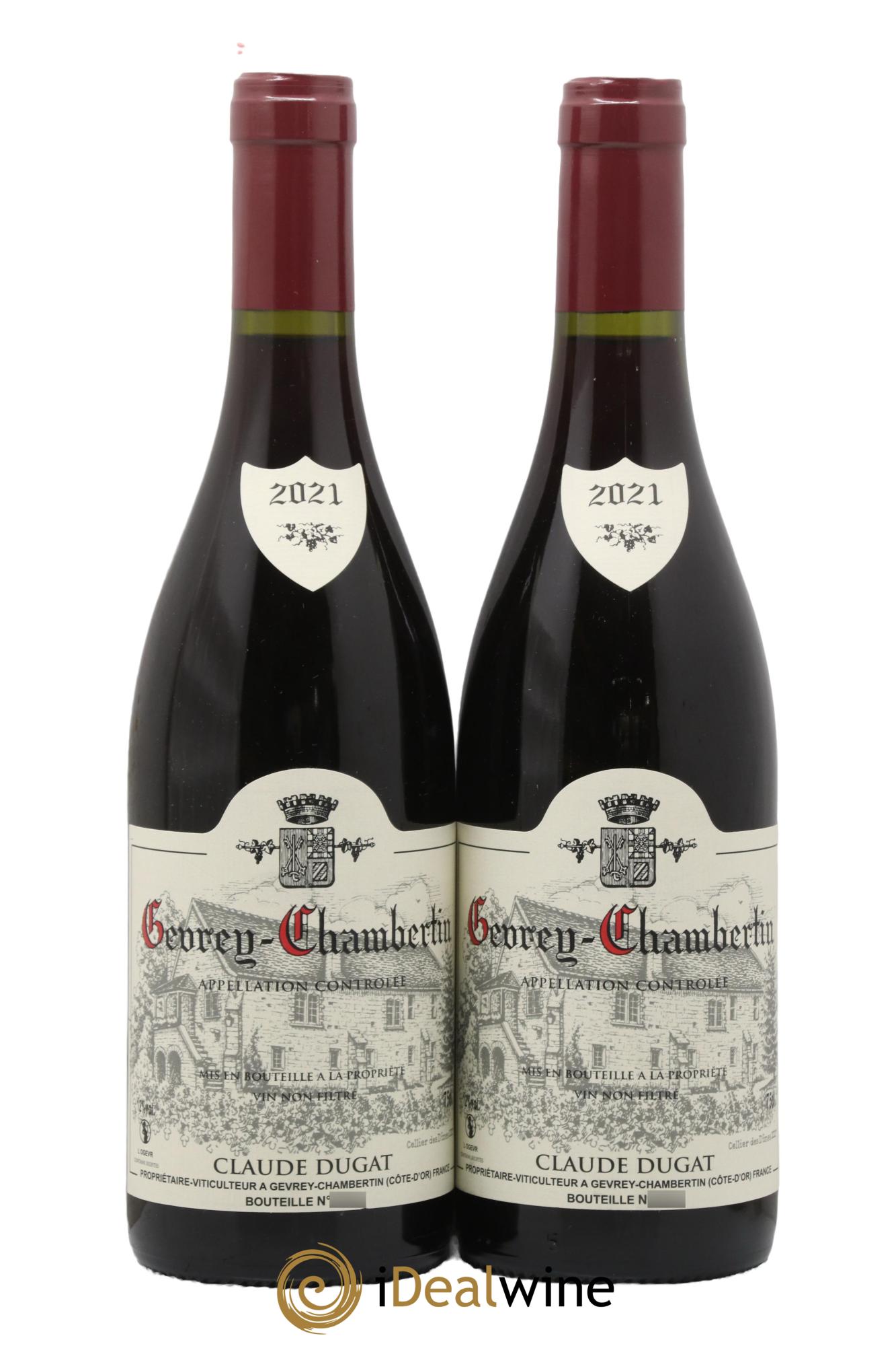 Gevrey-Chambertin Claude Dugat 2021 - Lot de 2 bouteilles - 0