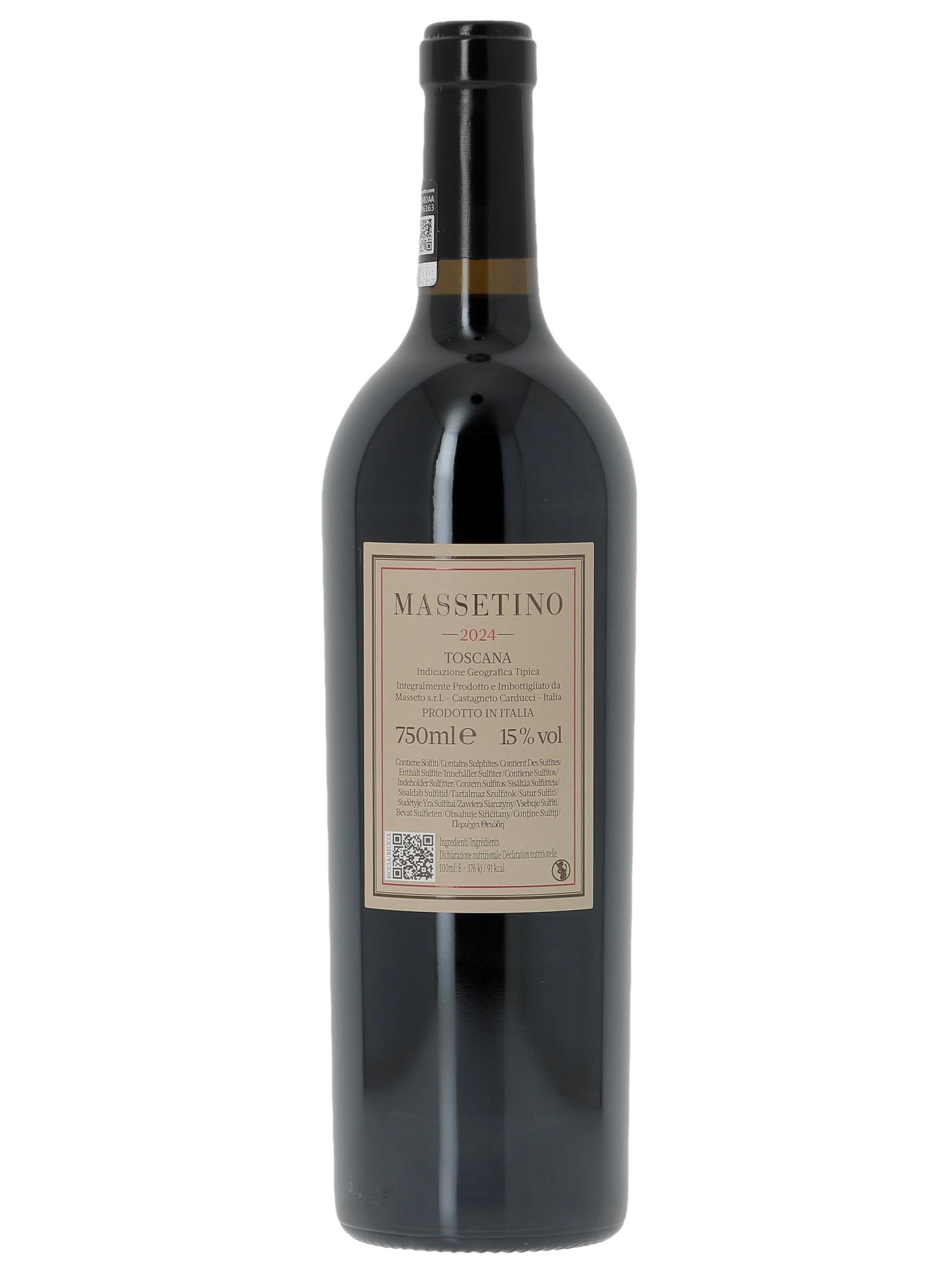 Toscana IGT Tenuta Dell'Ornellaia Massetino Frescobaldi (OWC if 3 bts) 2024 - Lot of 1 bottle - 1
