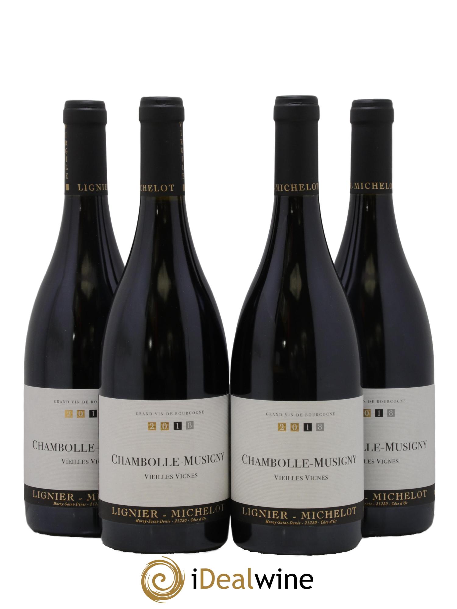 Chambolle-Musigny Vieilles vignes Lignier-Michelot (Domaine) 2018 - Lot de 4 bouteilles - 0
