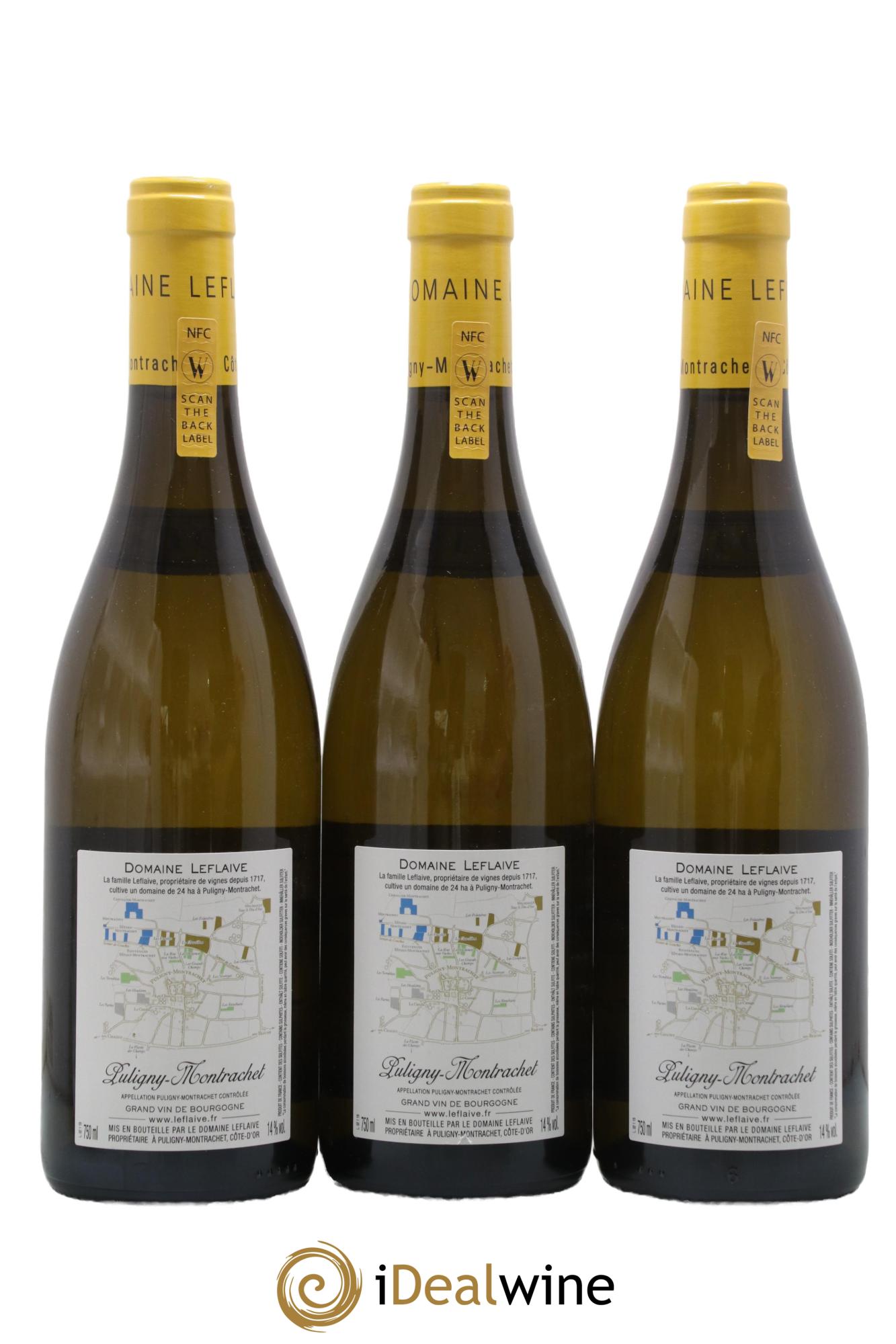 Puligny-Montrachet Leflaive (Domaine) 2019 - Lot de 3 bouteilles - 1