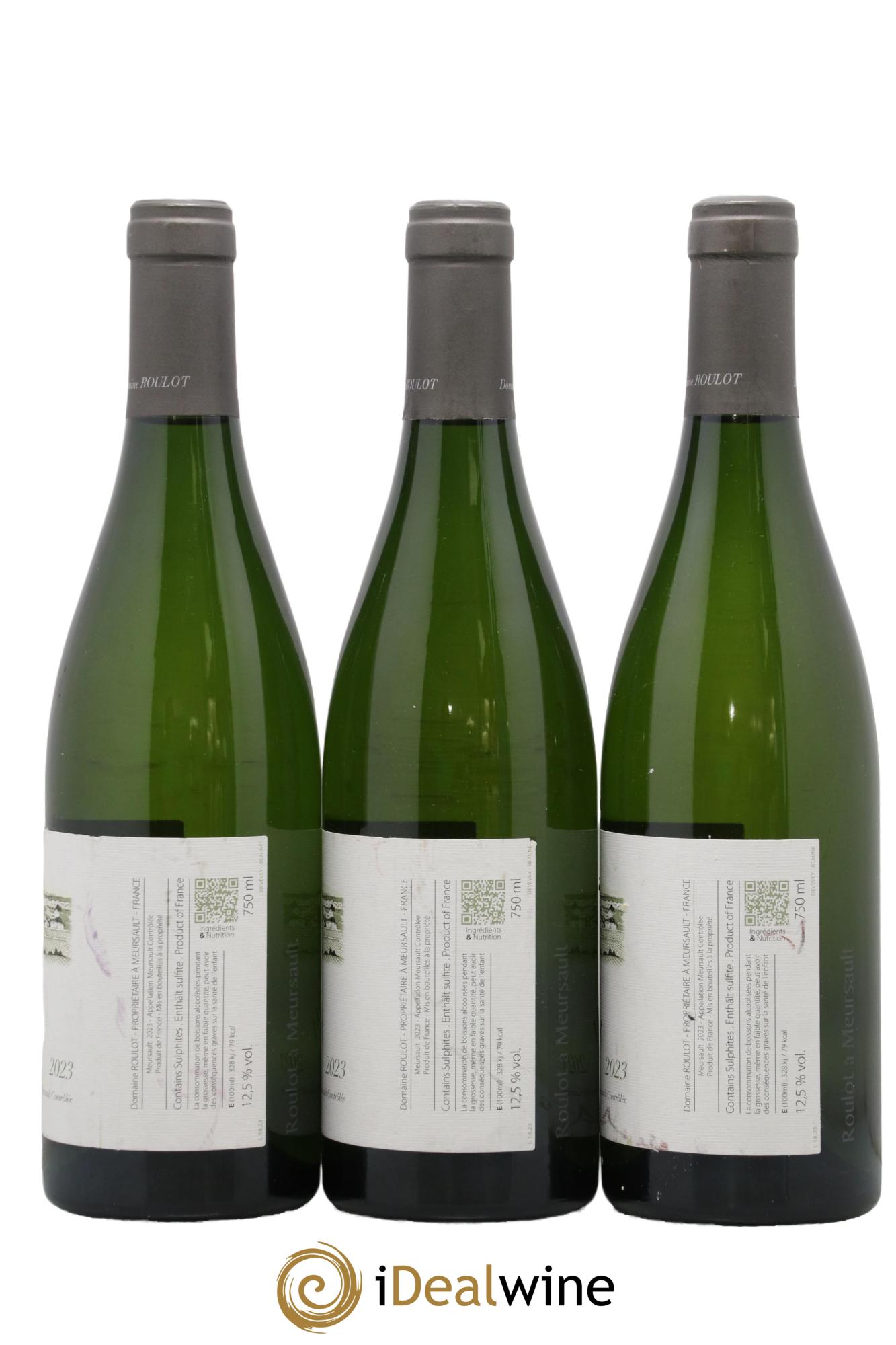 Meursault Roulot (Domaine) 2023 - Lot de 3 bouteilles - 1