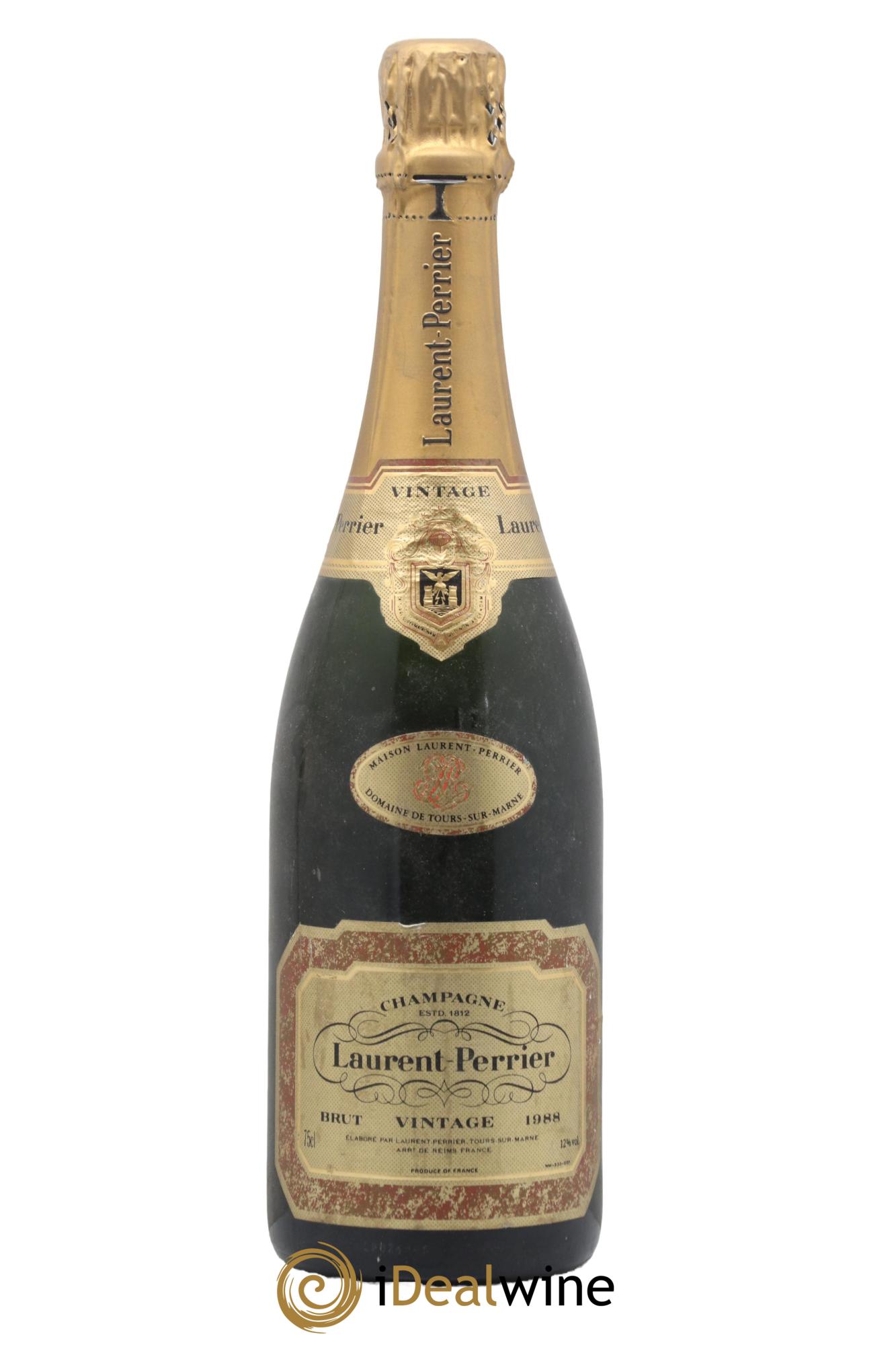 Vintage Laurent Perrier 1988 - Lot of 1 bottle - 0