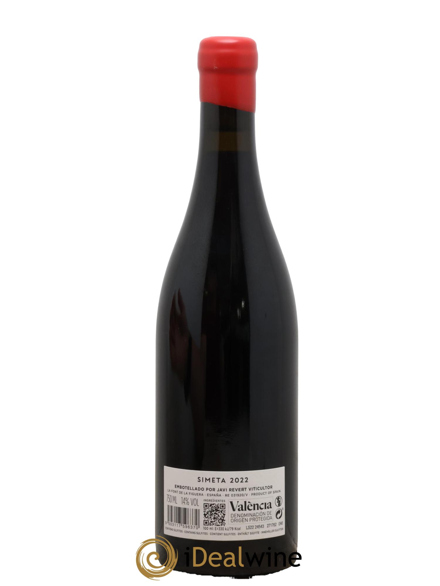 Espagne Simeta Javi Revert 2022 - Lot de 1 bouteille - 1