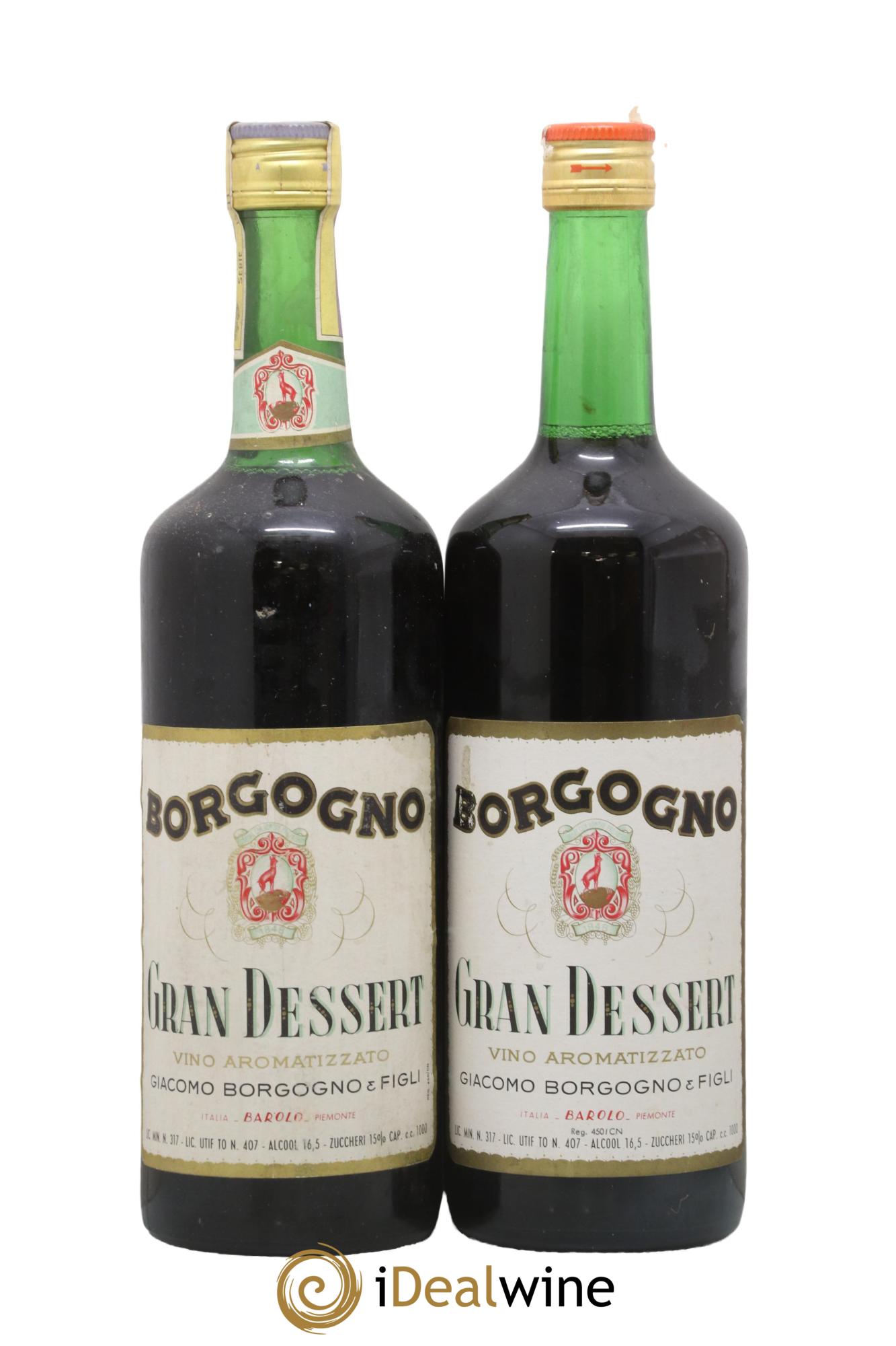 Barolo Gran Dessert Vino Aromatizzato Giacomo Borgogno - Lot de 2 litres - 0