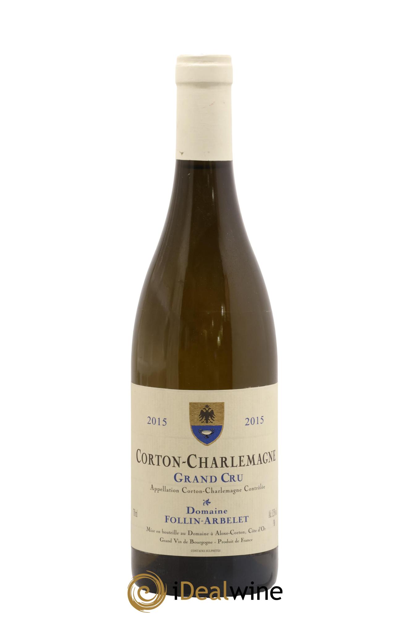 Corton-Charlemagne Grand Cru Follin-Arbelet (Domaine) 2015 - Lot de 1 bouteille - 0
