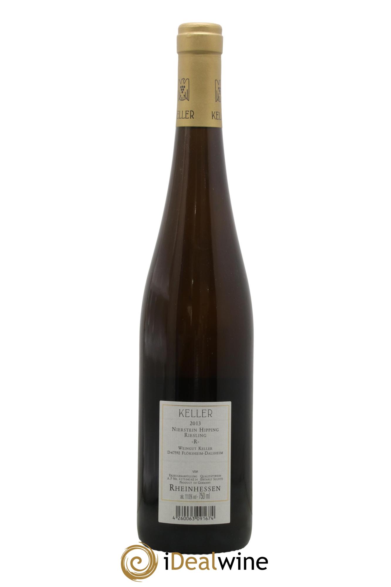 Riesling Nierstein Hipping Keller  2013 - Lot of 1 bottle - 1