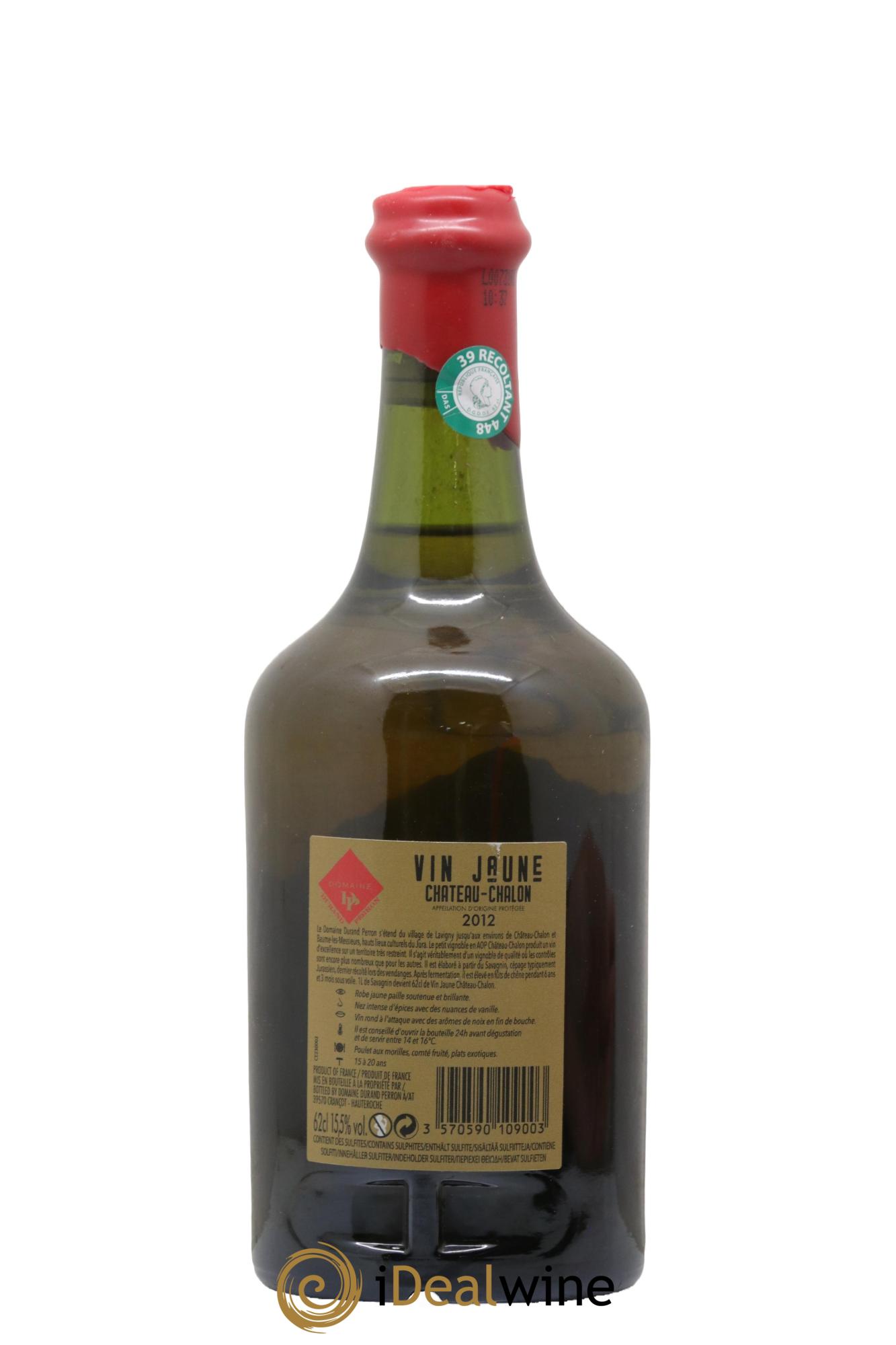 Château-Chalon Durand Peron 2012 - Lot de 1 clavelin - 1