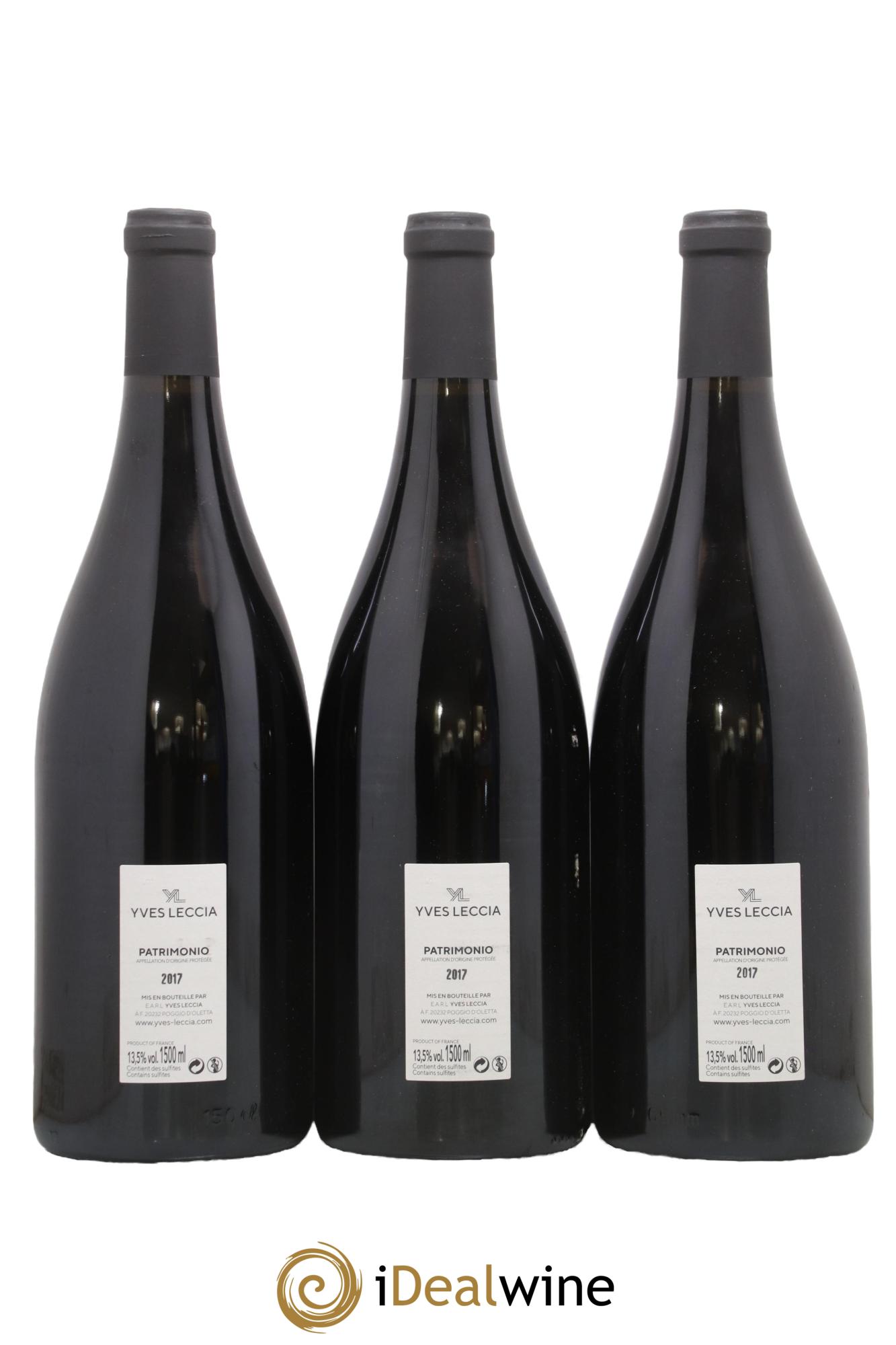 Patrimonio Domaine d' E. Croce  Yves Leccia 2017 - Lot de 3 magnums - 1