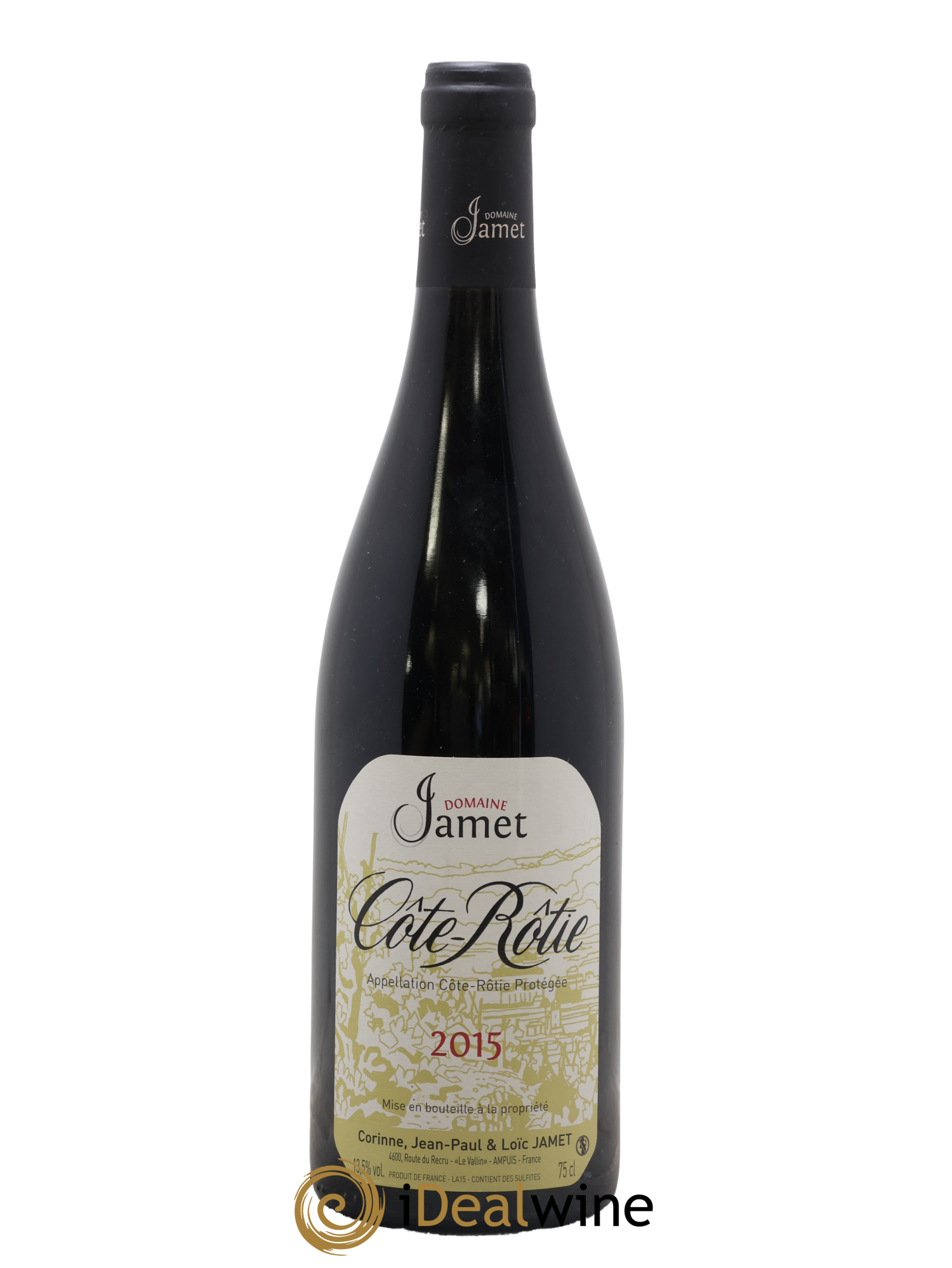Côte-Rôtie Jamet (Domaine) 2015 - Posten von 1 Flasche - 0