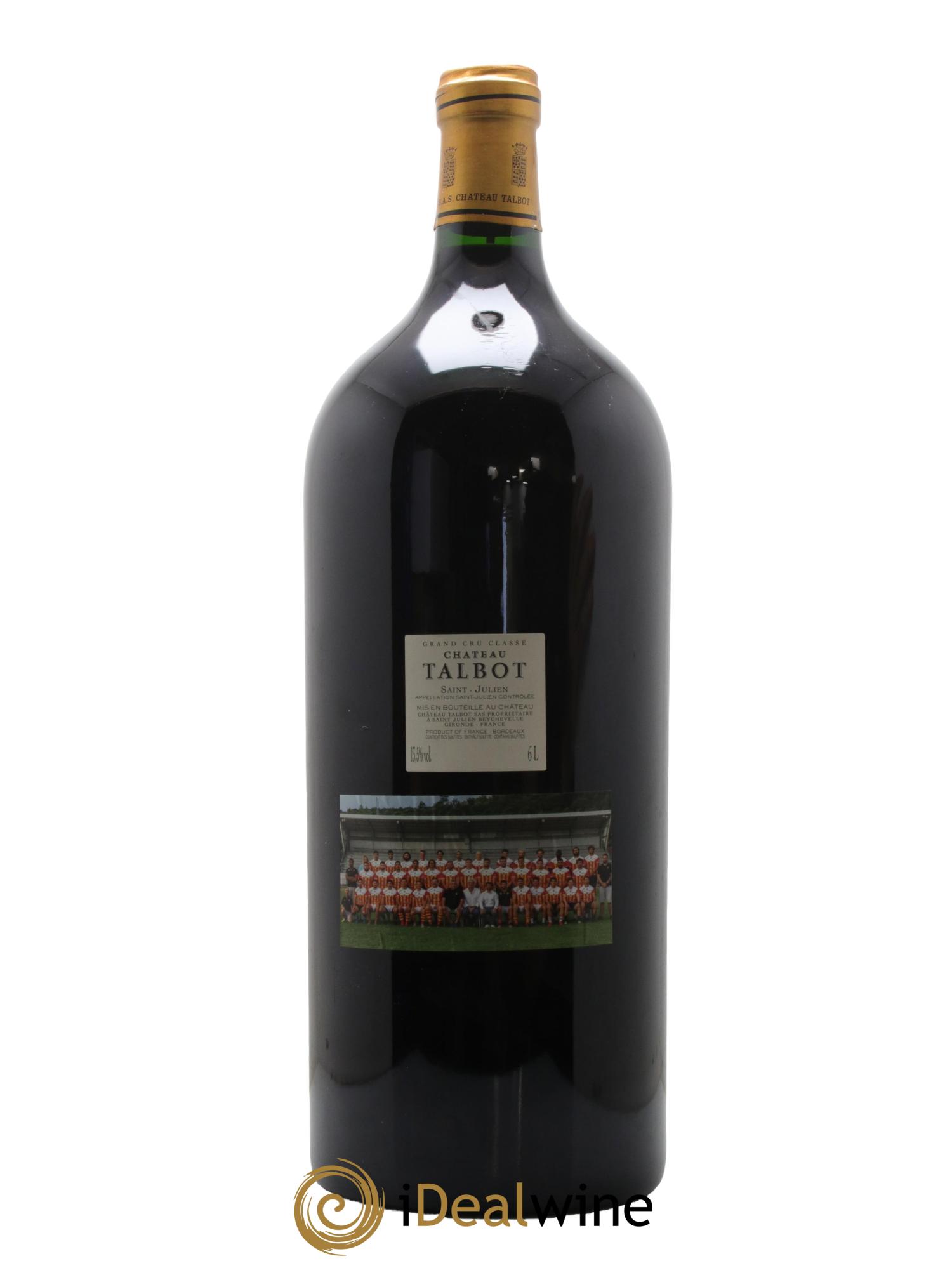 Château Talbot 4ème Grand Cru Classé 2015 - Lot de 1 impériale - 2
