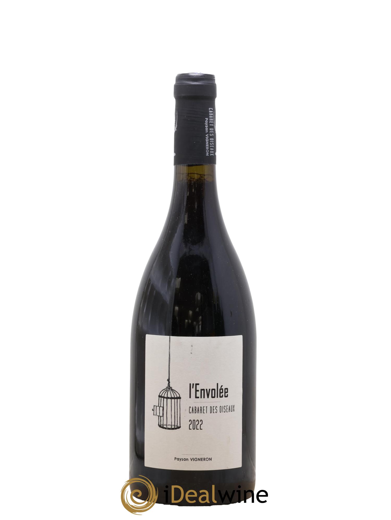 Vin de France Envolée Cabaret des Oiseaux 2022 - Lot de 1 bouteille - 0
