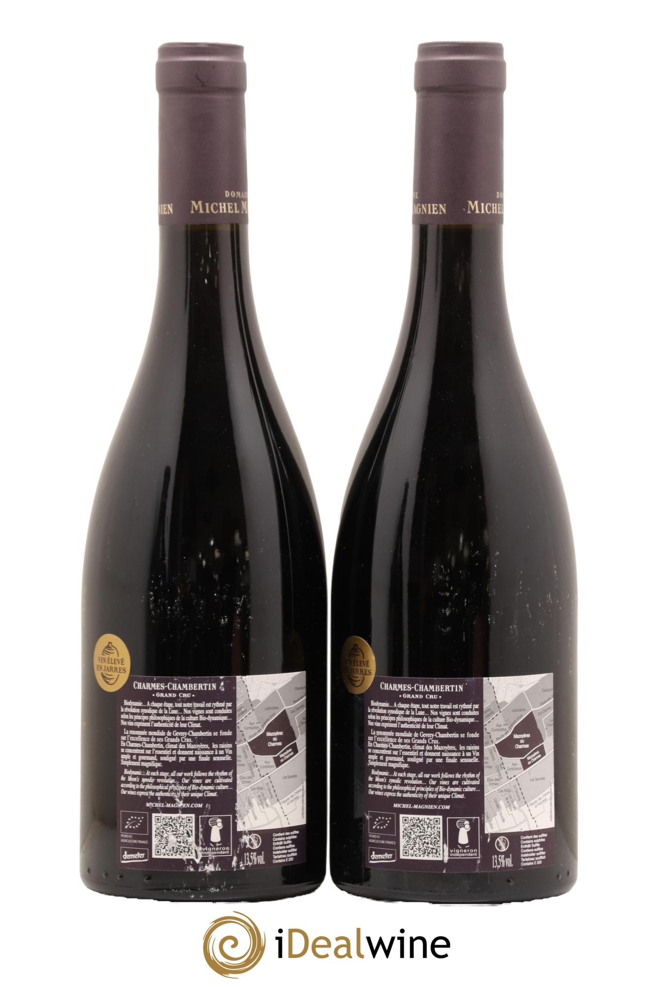 Charmes-Chambertin Grand Cru Frédéric Magnien 2015 - Lotto di 2 bottiglie - 1