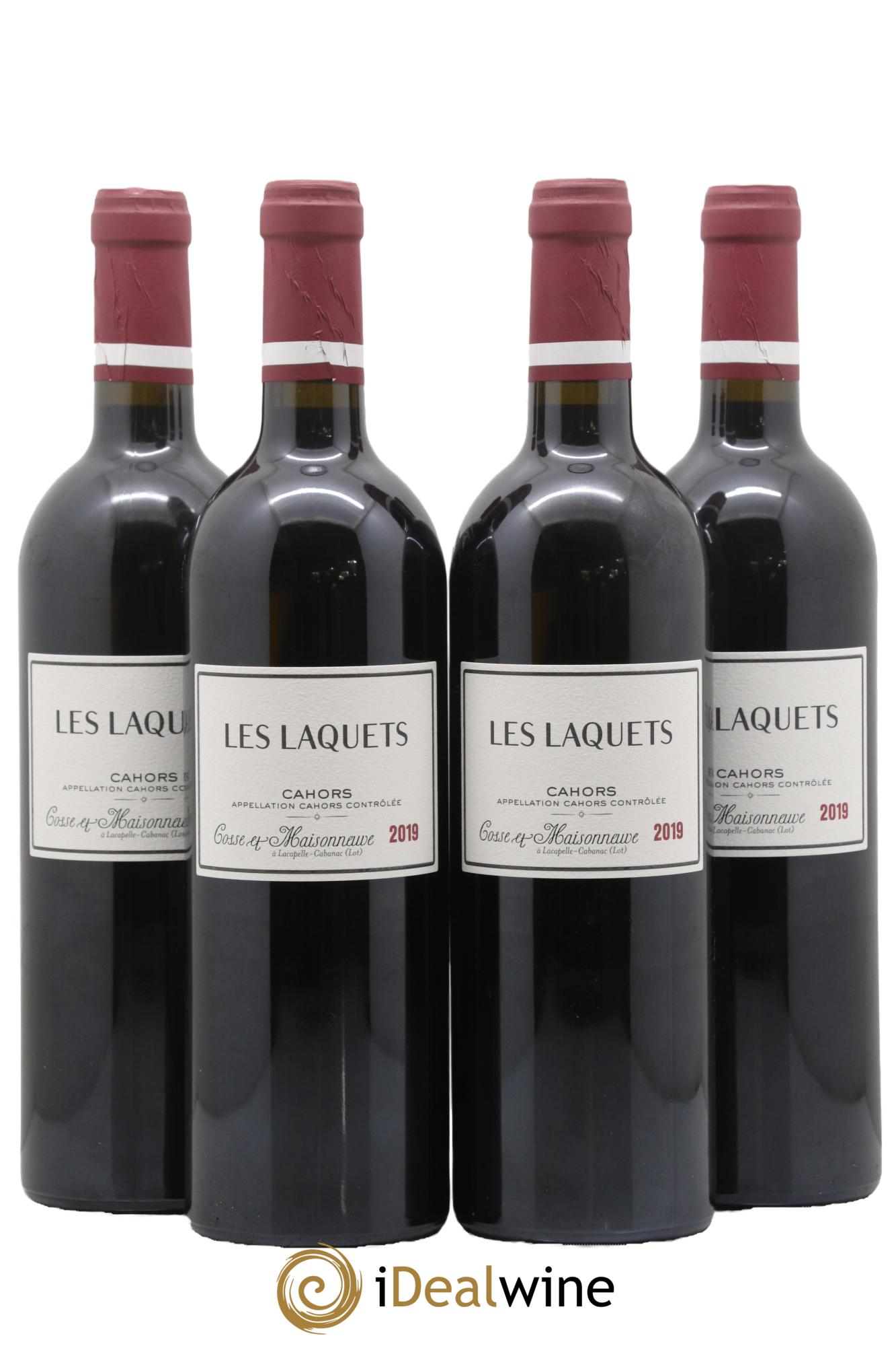 Cahors Les Laquets Cosse-Maisonneuve (Domaine) 2019 - Lot de 4 bouteilles - 0