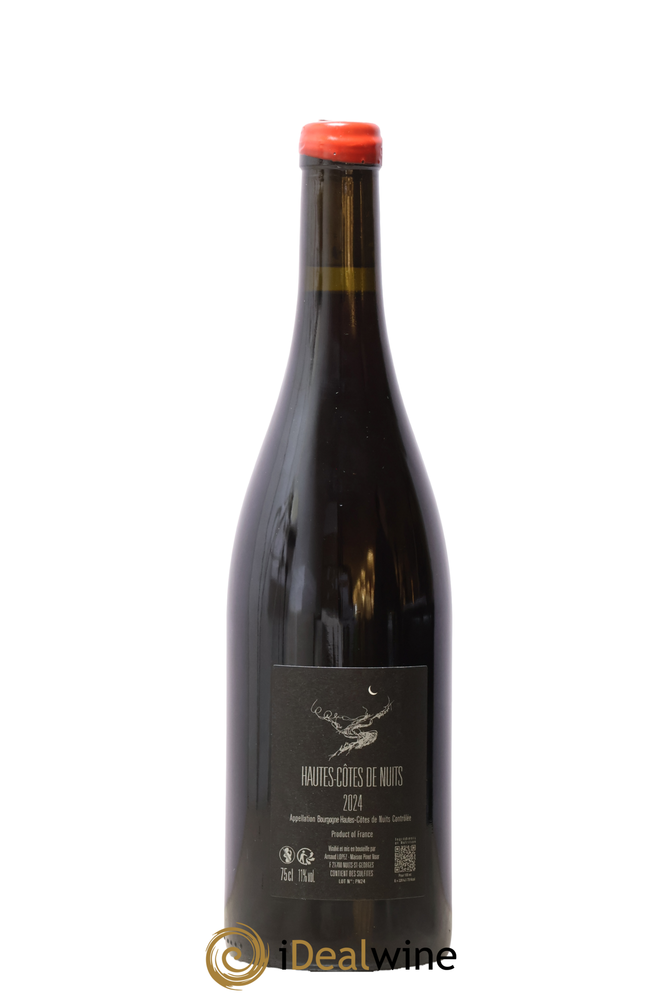 Hautes-Côtes de Nuits Pinot Noar Arnaud Lopez 2024 - Lot de 1 bouteille - 1