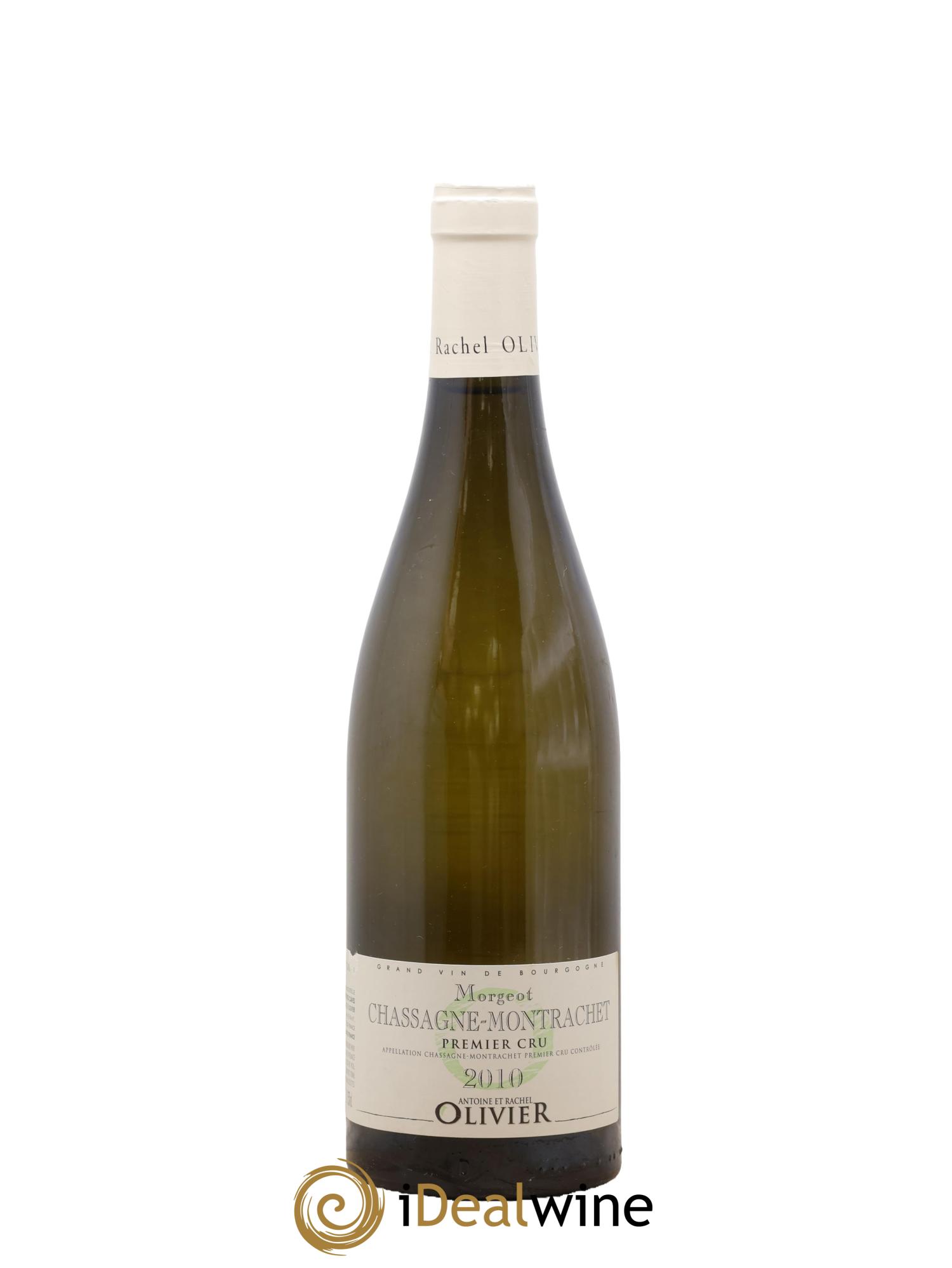 Chassagne-Montrachet 1er Cru Morgeot Domaine Antoine et Rachel Olivier 2010 - Lotto di 1 bottiglia - 0