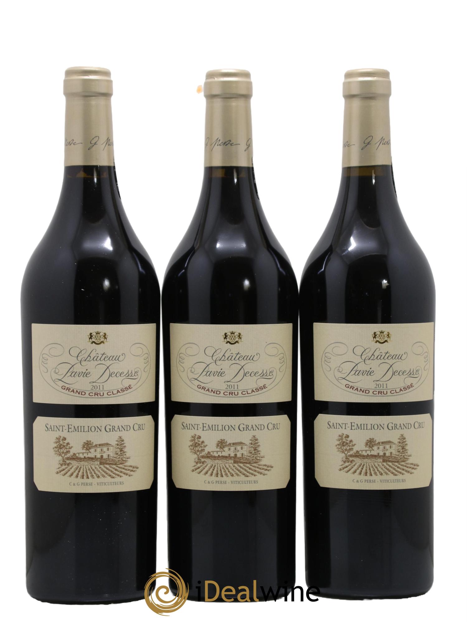 Château Pavie Decesse Grand Cru Classé 2011 - Lot de 6 bouteilles - 1