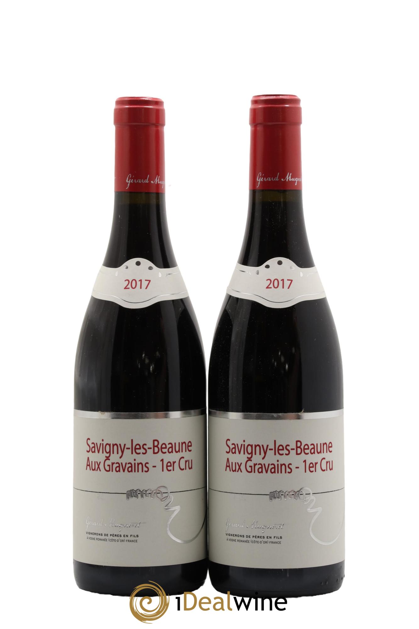 Savigny-lès-Beaune 1er Cru Les Gravains Domaine Gerard Mugneret 2017 - Lot de 2 bouteilles - 0