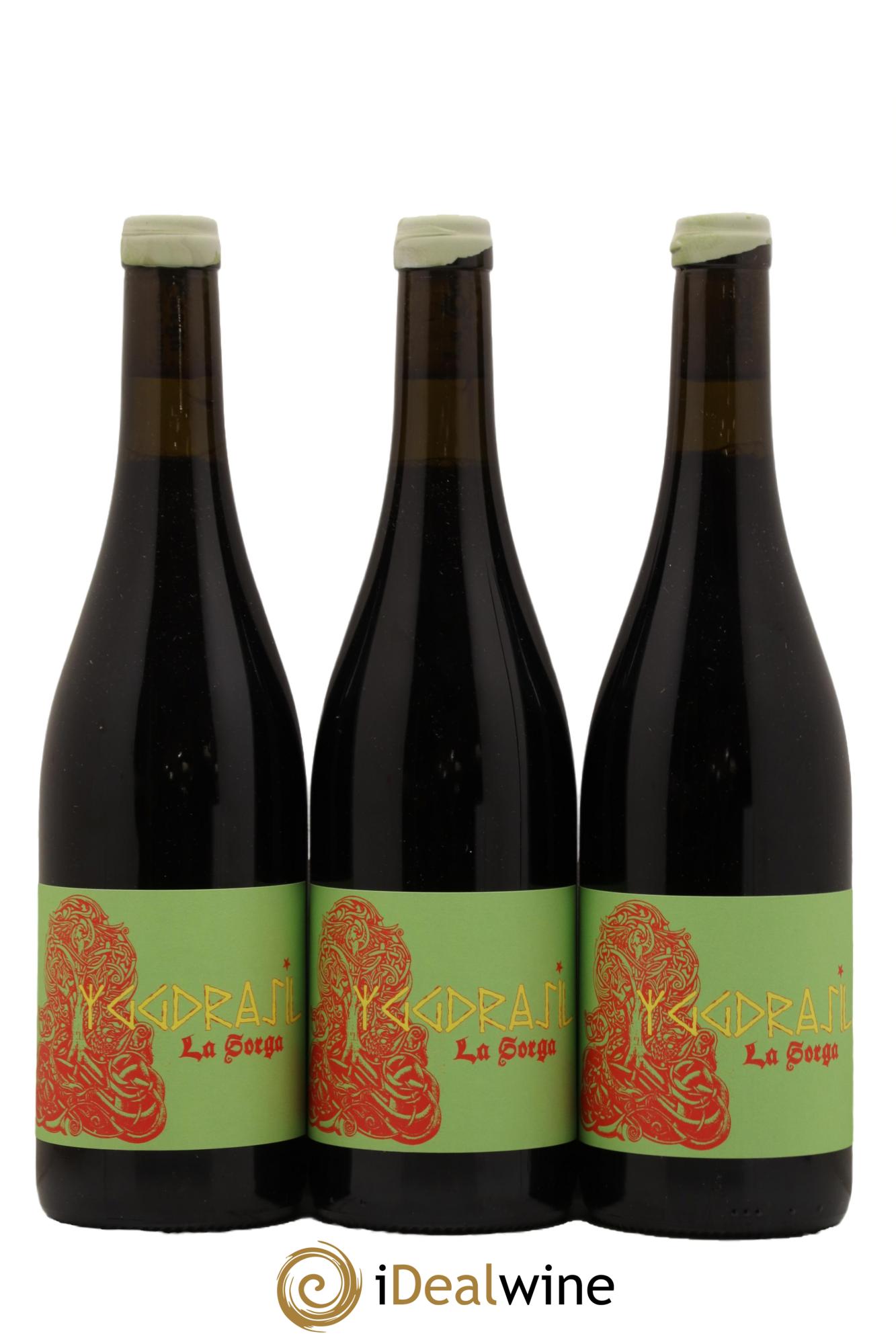 Vin de France YGGDRASIL La Sorga Anthony Tortul 2017 - Lot de 3 bouteilles - 0