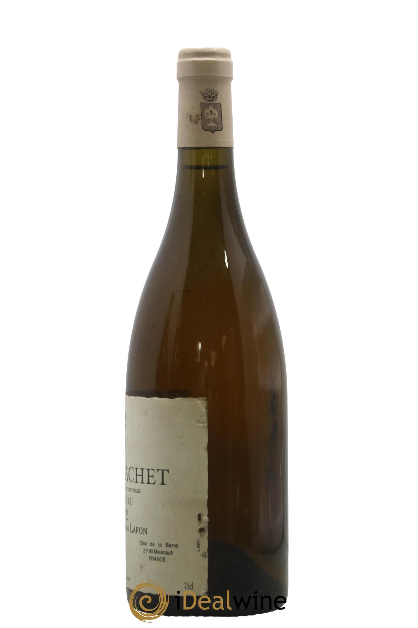 Montrachet Grand Cru Comtes Lafon (Domaine des) 1992 - Lotto di 1 bottiglia - 1