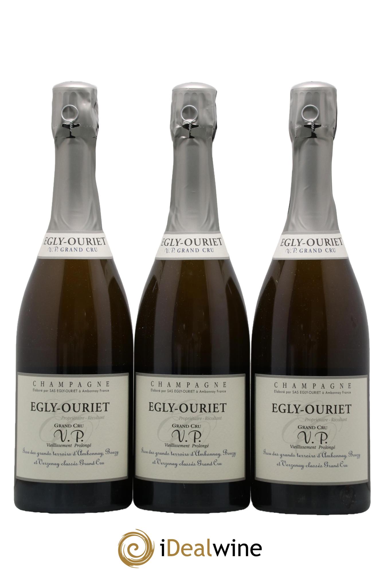 Extra-Brut VP Egly-Ouriet - Lot de 3 bouteilles - 0