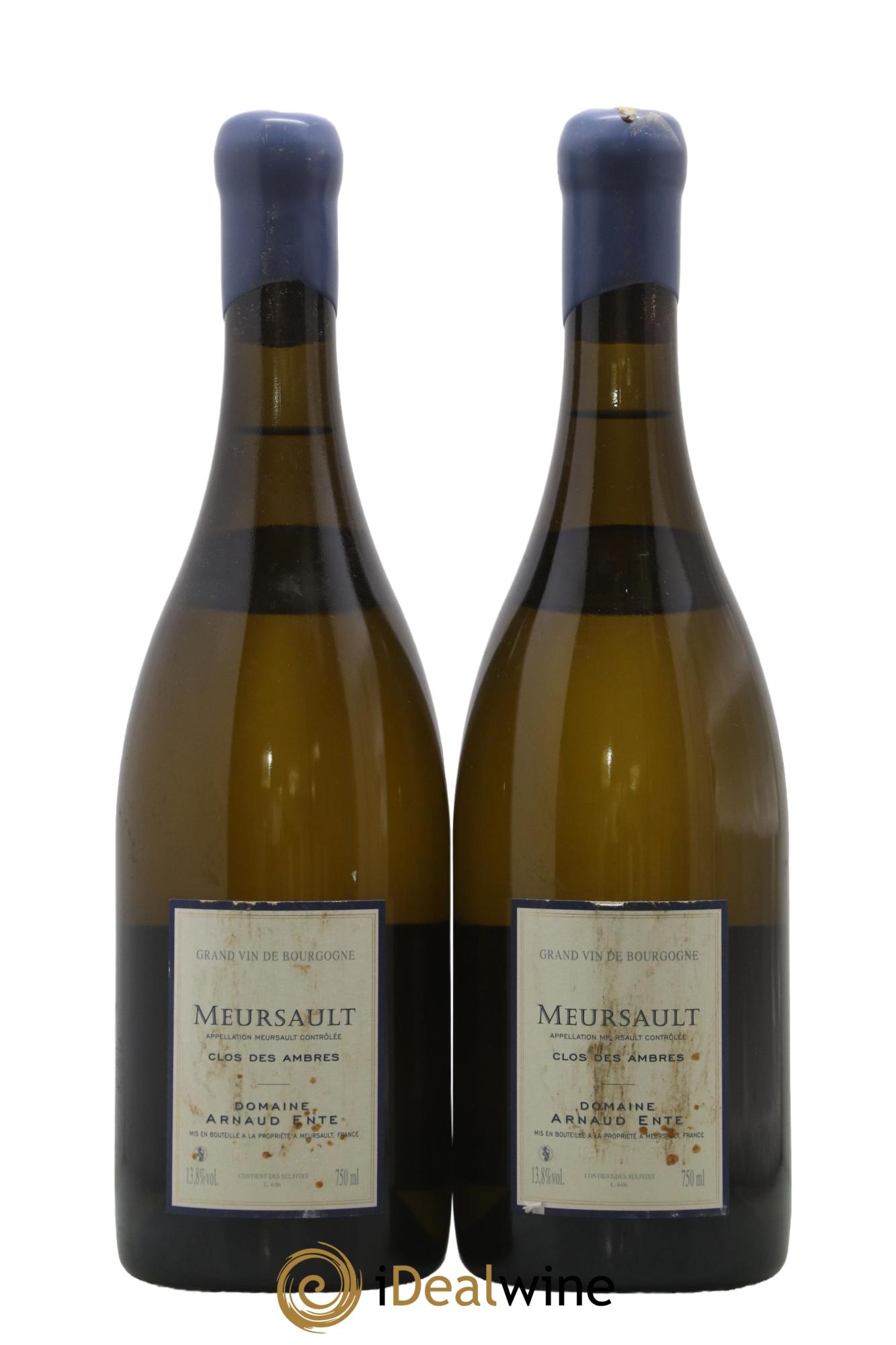 Meursault Clos des Ambres Arnaud Ente 2006 - Lot de 2 bouteilles - 1