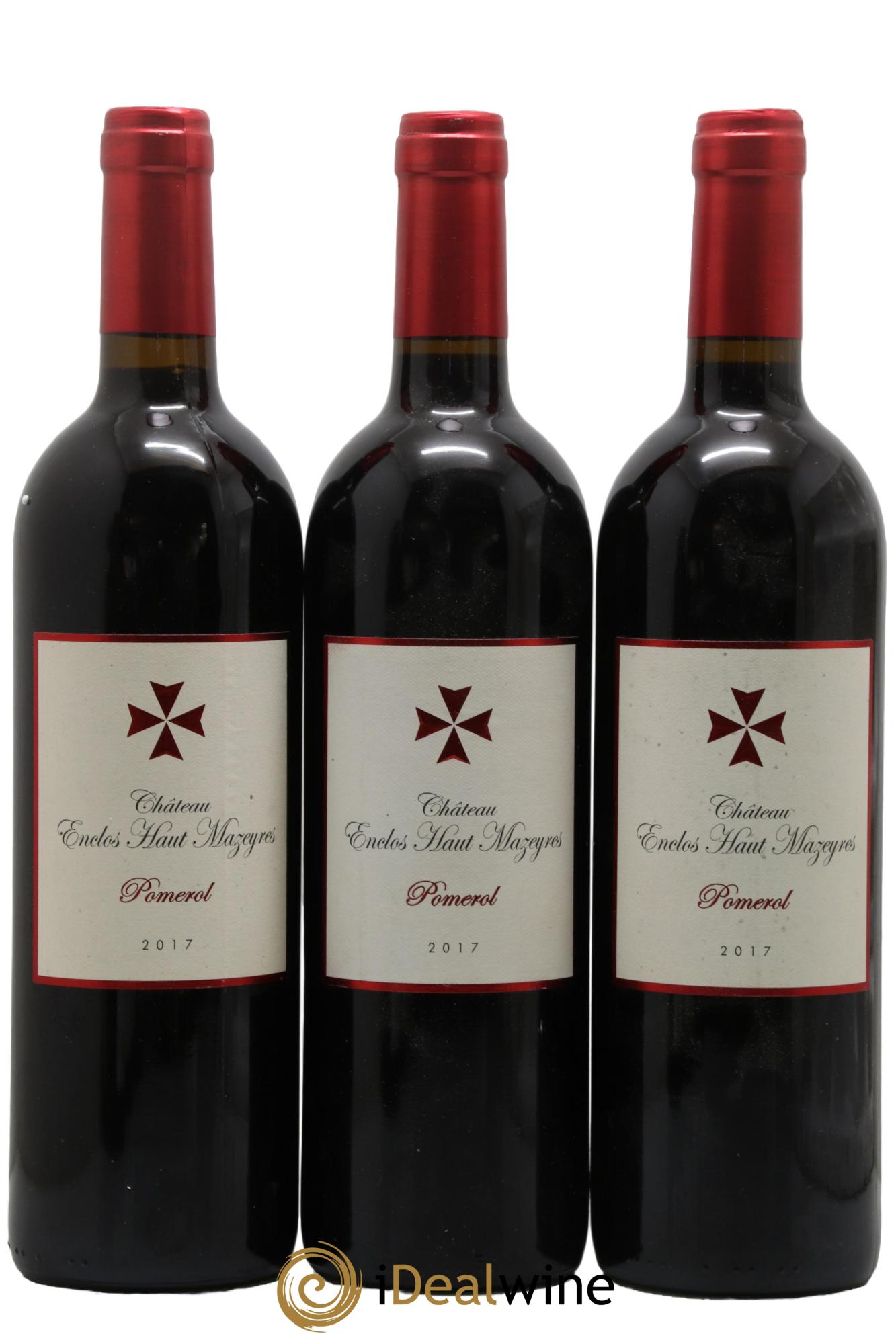 Château l' Enclos Haut Mazeyres 2017 - Lot of 3 bottles - 0