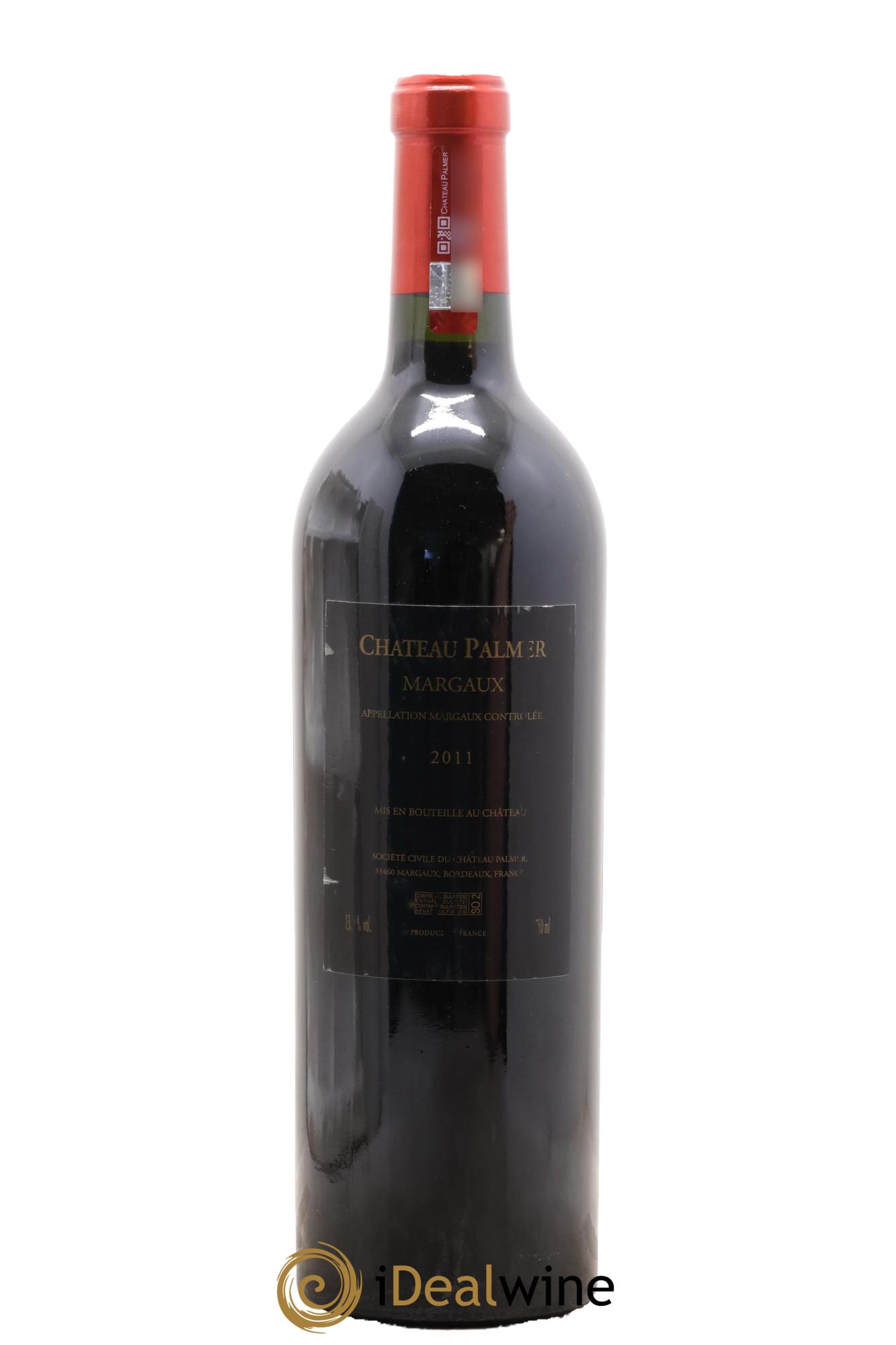 Château Palmer 3ème Grand Cru Classé 2011 - Posten von 1 Flasche - 1