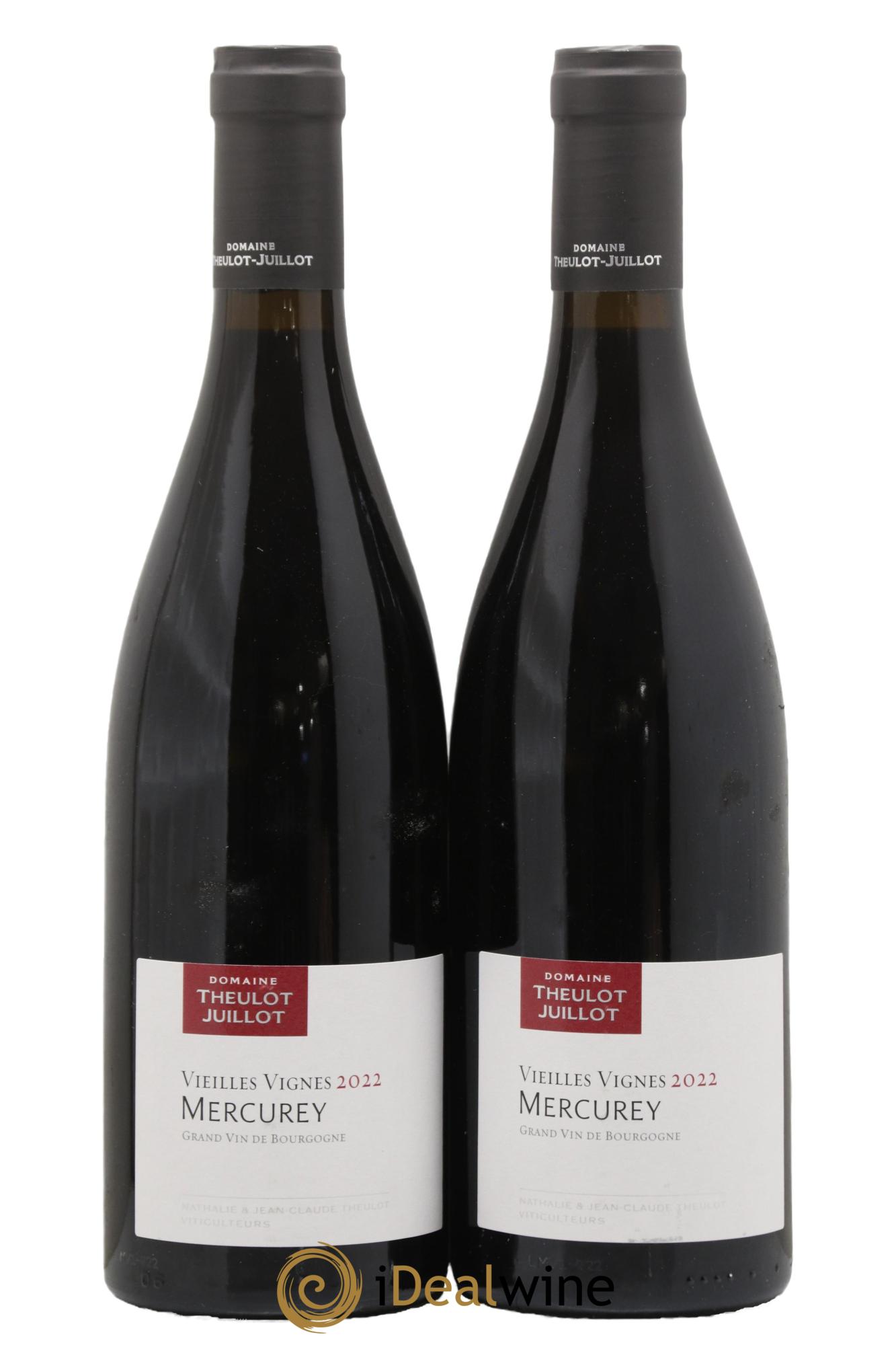 Mercurey Vieilles Vignes Theulot-Juillot 2022 - Posten von 2 Flaschen - 0